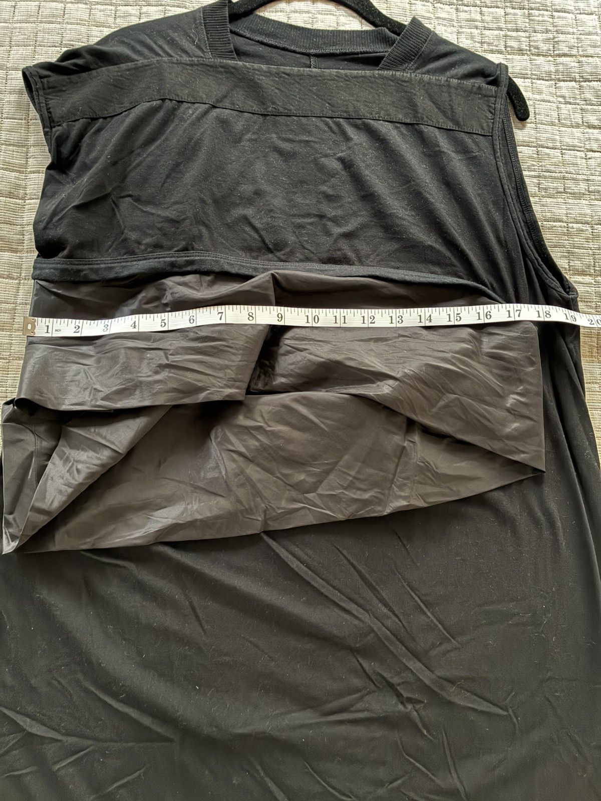 Rick Owens Rick Owens Sphinx peep hole Black Sleeveless Shirt 2015 Size US M / EU 48-50 / 2 - 14 Thumbnail