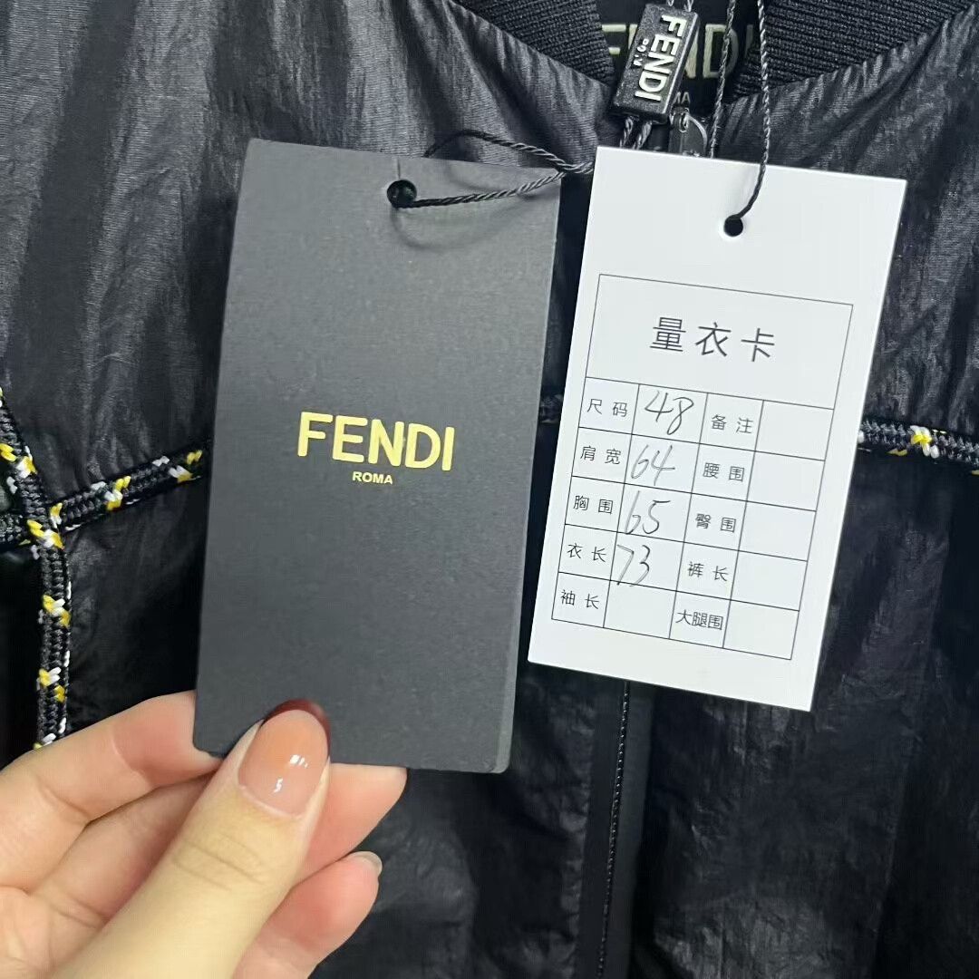 Fendi black detachable sleeve jacket from fendi Size US M / EU 48-50 / 2 - 4 Thumbnail