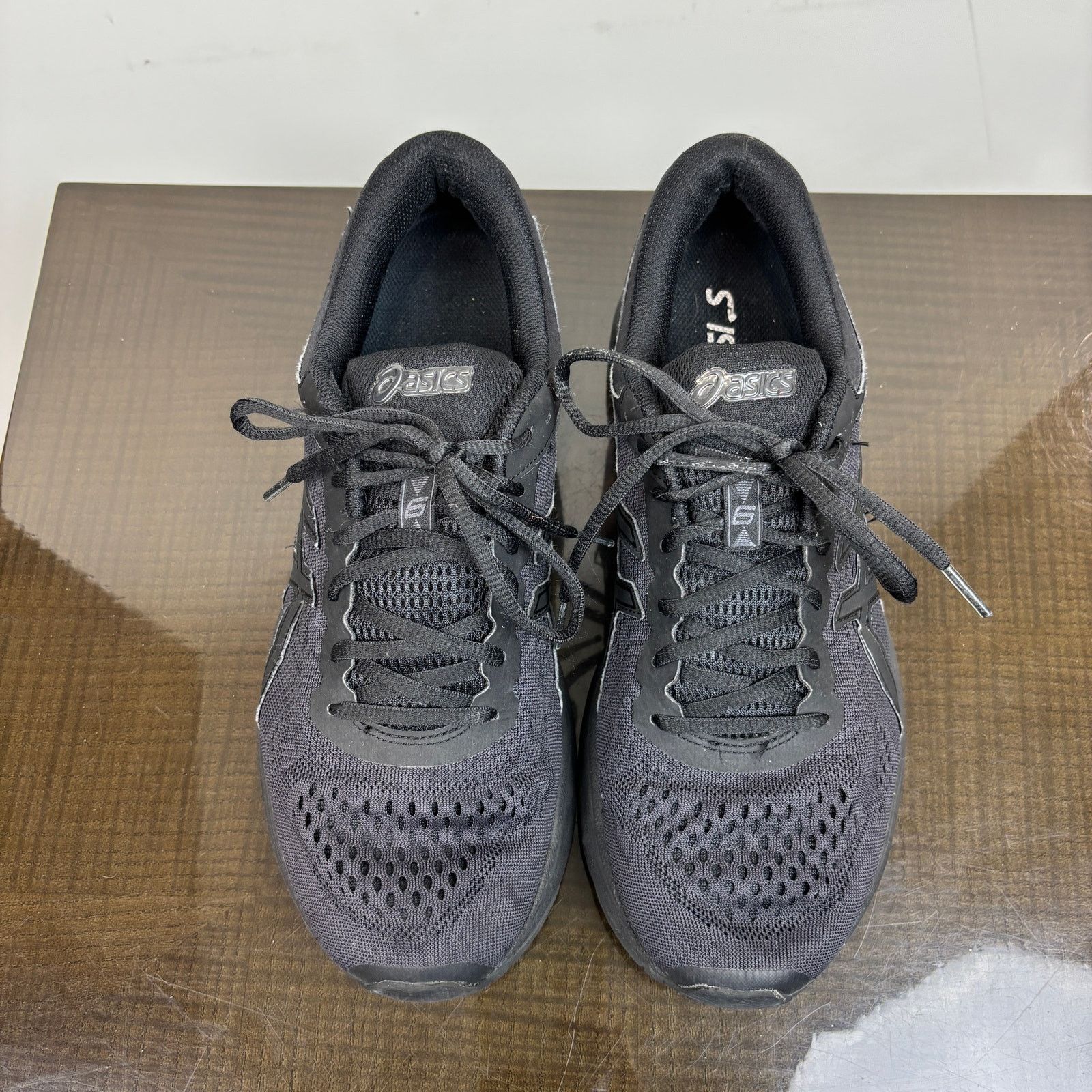 Asics Asics GT 1000 6 Triple Black Running Sneakers Shoes 10.5 Size US 10.5 / EU 43-44 - 6 Thumbnail