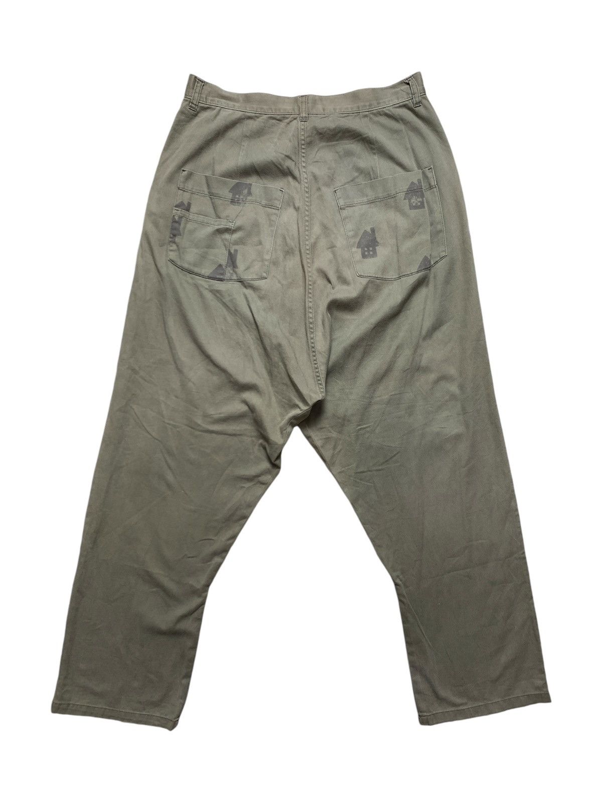 Issey Miyake Issey Miyake Ne-Net Military Drop Crotch Pants Size US 30 / EU 46 - 3 Thumbnail