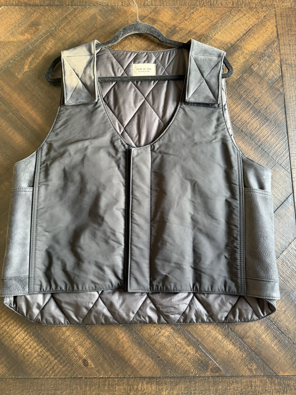 FEAR OF GOD ウールベスト　6th sixth VEST ジャケット Fear of God Fear of god sixth collection nylon hooded vest | Grailed