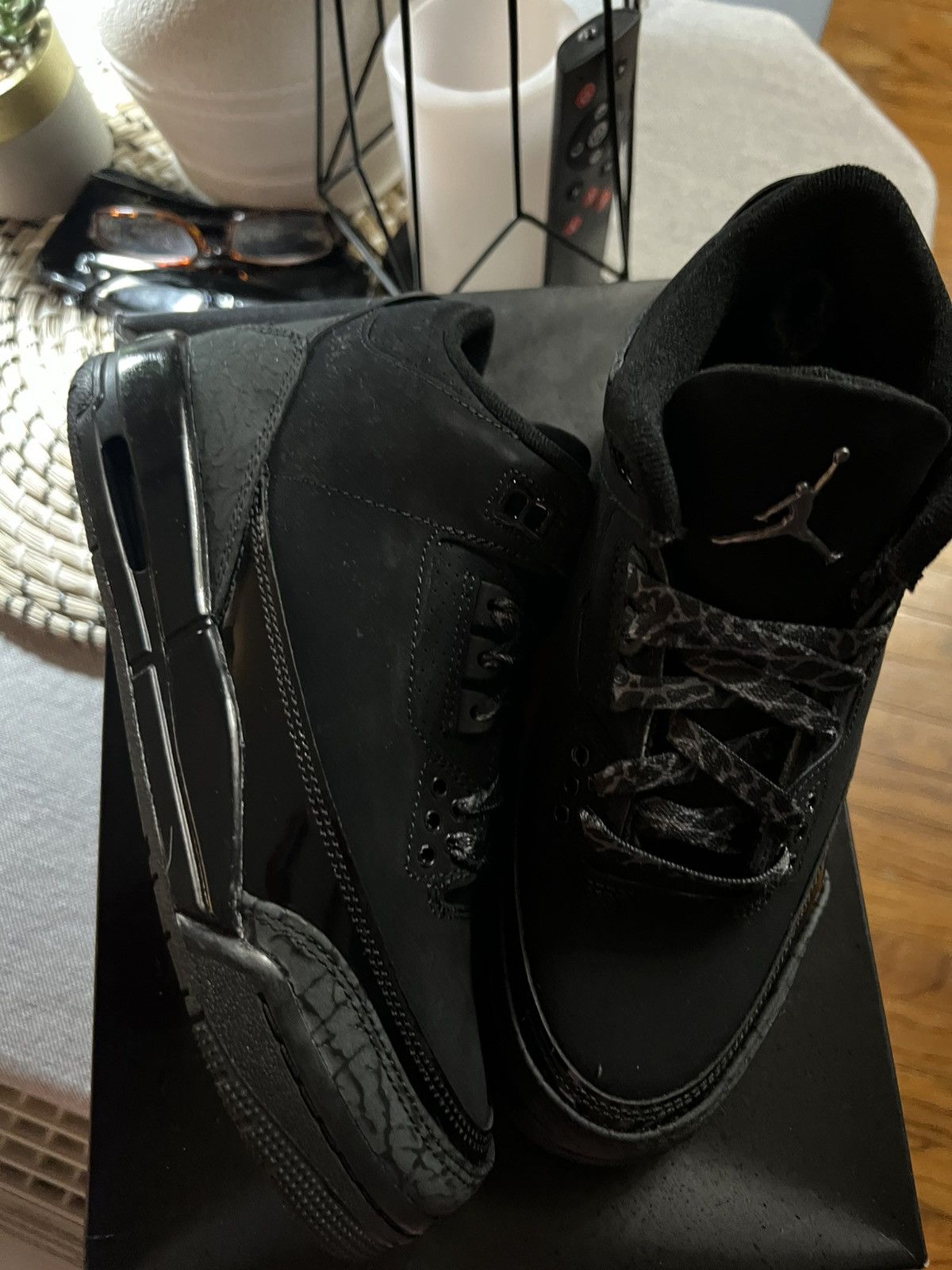 Jordan Brand Jordan black cat 3s Size US 5 / EU 37 - 2 Thumbnail