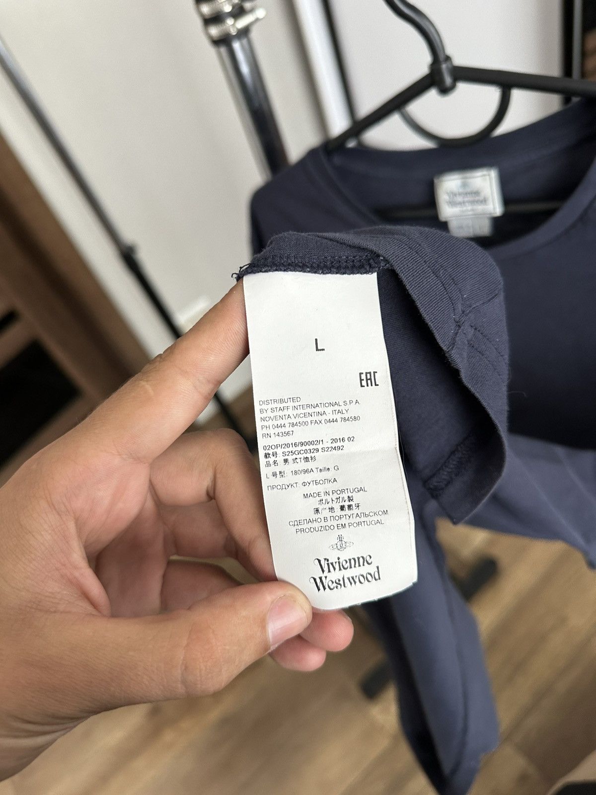Vivienne Westwood Vivienne Westwood Basic T-Shirt Size US L / EU 52-54 / 3 - 8 Thumbnail