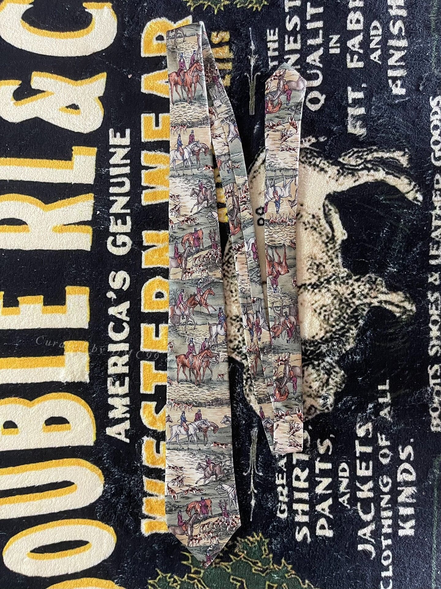 Ralph Lauren Ralph Lauren Hunting Theme Tie Size ONE SIZE - 1 Thumbnail