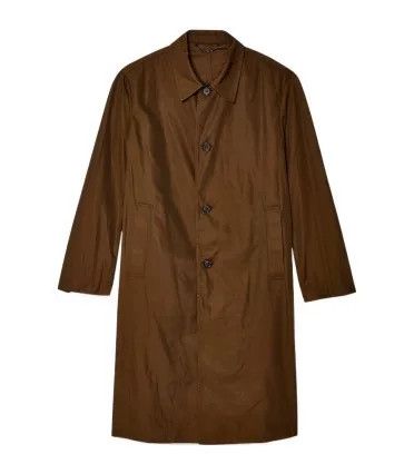 Dries Van Noten Dries Van Noten Black Single-Breasted Coat Size L / US 10 / IT 46 - 1 Thumbnail