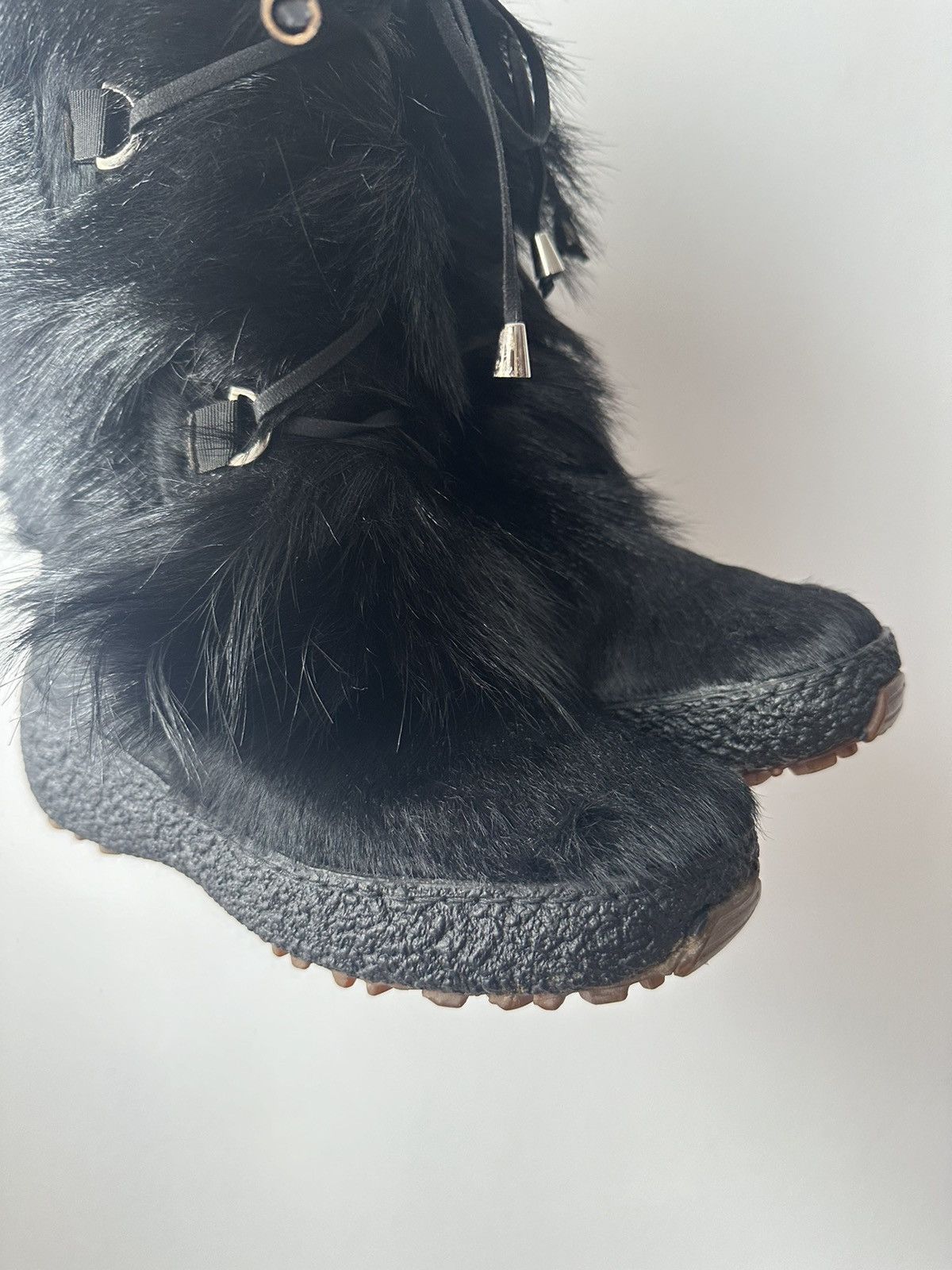 Vintage Vintage Oscar Sport Fur Boots Rick Owens Style Size US 8 / IT 38 - 3 Thumbnail