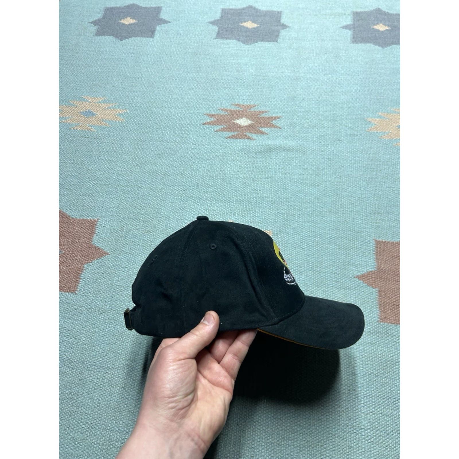 NASCAR VINTAGE Pennzoil Racing logo nascar strapback hat cap Black adjustable cotton Men Size ONE SIZE - 8 Thumbnail