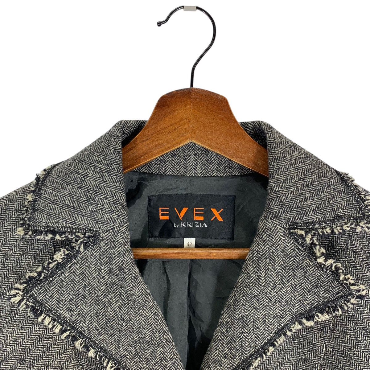 Krizia × Krizia Uomo Vintage Evex By Krizia Designer Coat Women Size S / US 4 / IT 40 - 5 Thumbnail