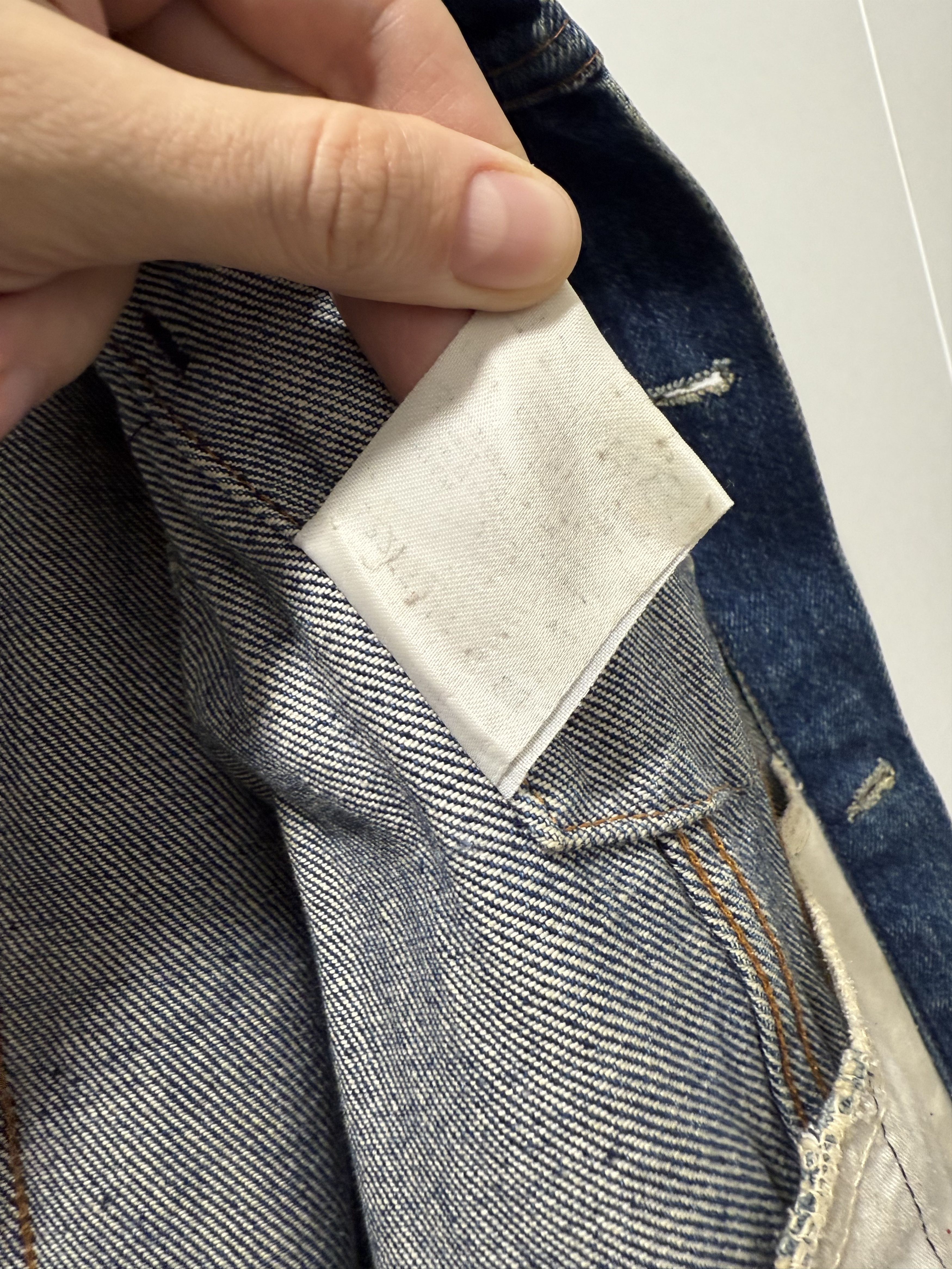 Levi's Men's Levi's 1980 Vintage David Bowie Trucker Jacket S-M Size US S / EU 44-46 / 1 - 7 Thumbnail
