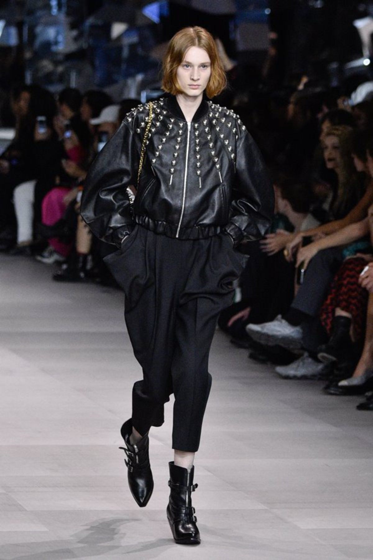 Celine Runway SS19 CELINE Hedi Slimane Zouave Black Suit Trousers Size 26" / US 2 / IT 38 - 3 Thumbnail