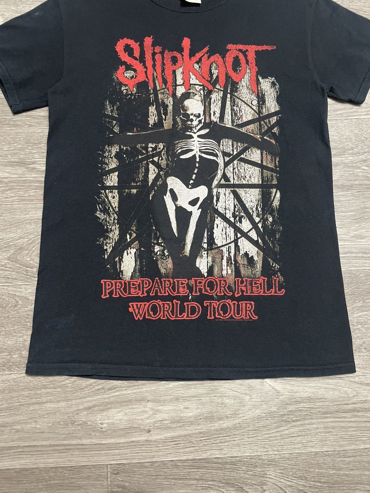 Band Tees Slipknot 2014 Prepare For Hell World Tour Rock Band T-Shirt Size US S / EU 44-46 / 1 - 3 Thumbnail