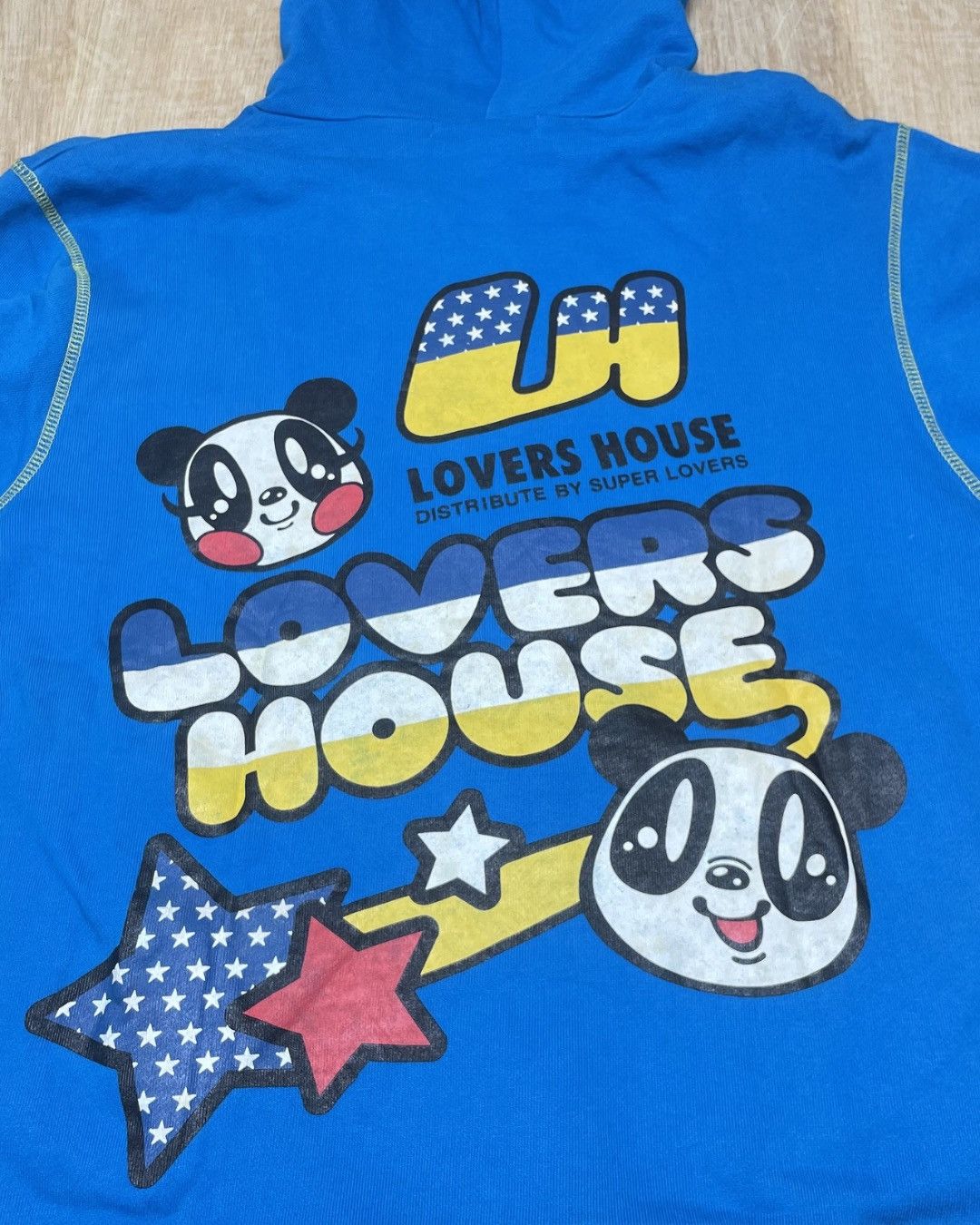 Japanese Brand Lovers House "LH" Big Logo Zip-Up Hoodie Size S / US 4 / IT 40 - 6 Thumbnail