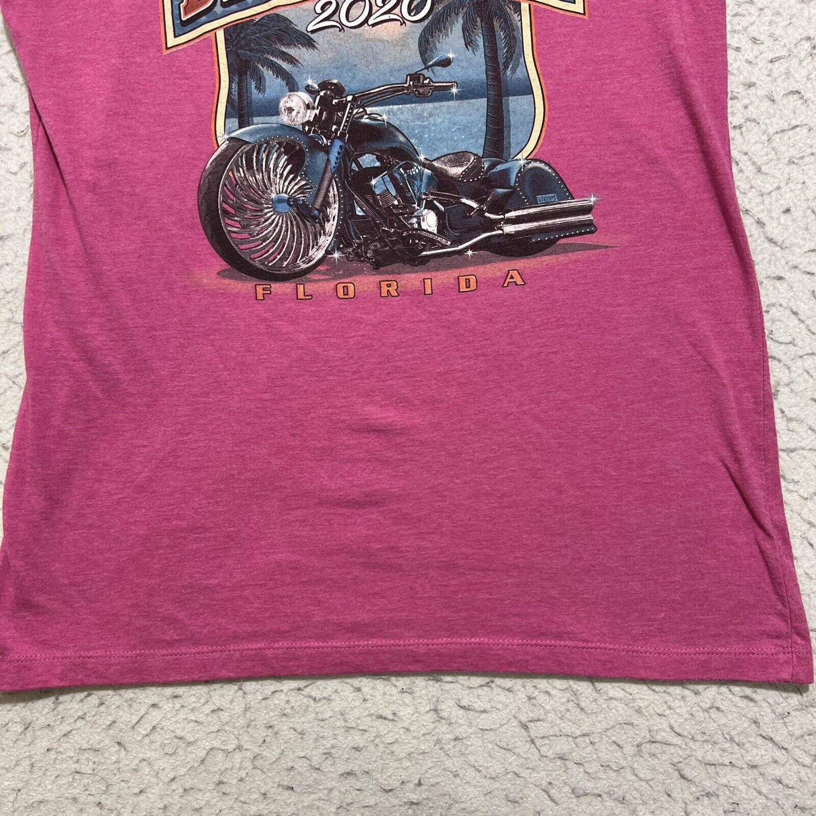 Other Daytona Beach Bike Week 2020 Short Sleeve Graphic T Shirt Size M / US 6-8 / IT 42-44 - 6 Thumbnail
