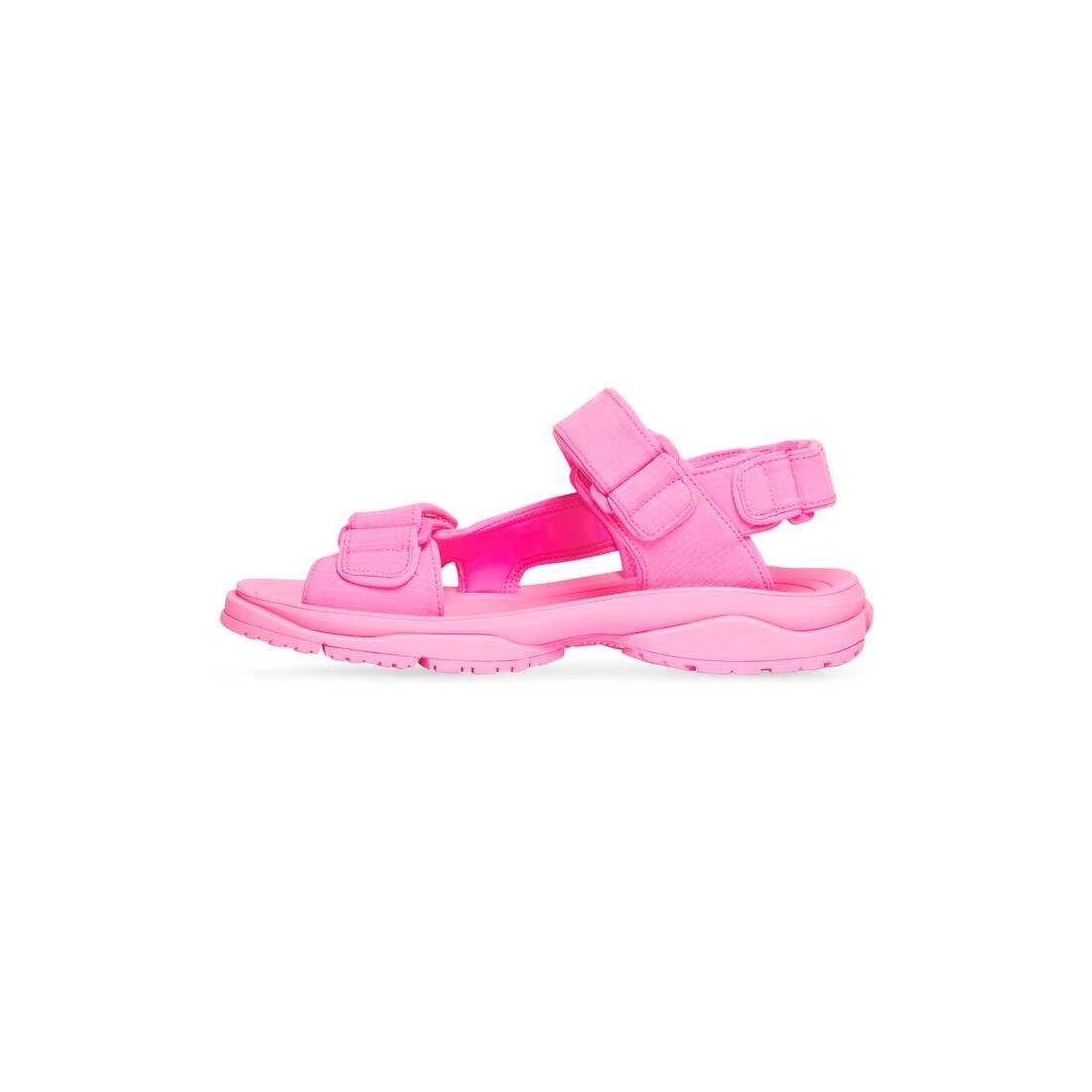 Balenciaga o1srvl11e0625 Tourist Sandals in Pink Size US 6 / IT 36 - 4 Thumbnail