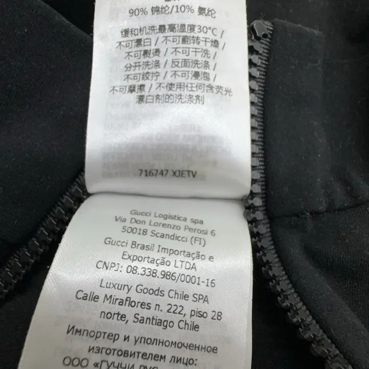 Gucci Gucci FW22 Black Zip-Up Knitted Jacket-2507 Size M / US 6-8 / IT 42-44 - 3 Thumbnail