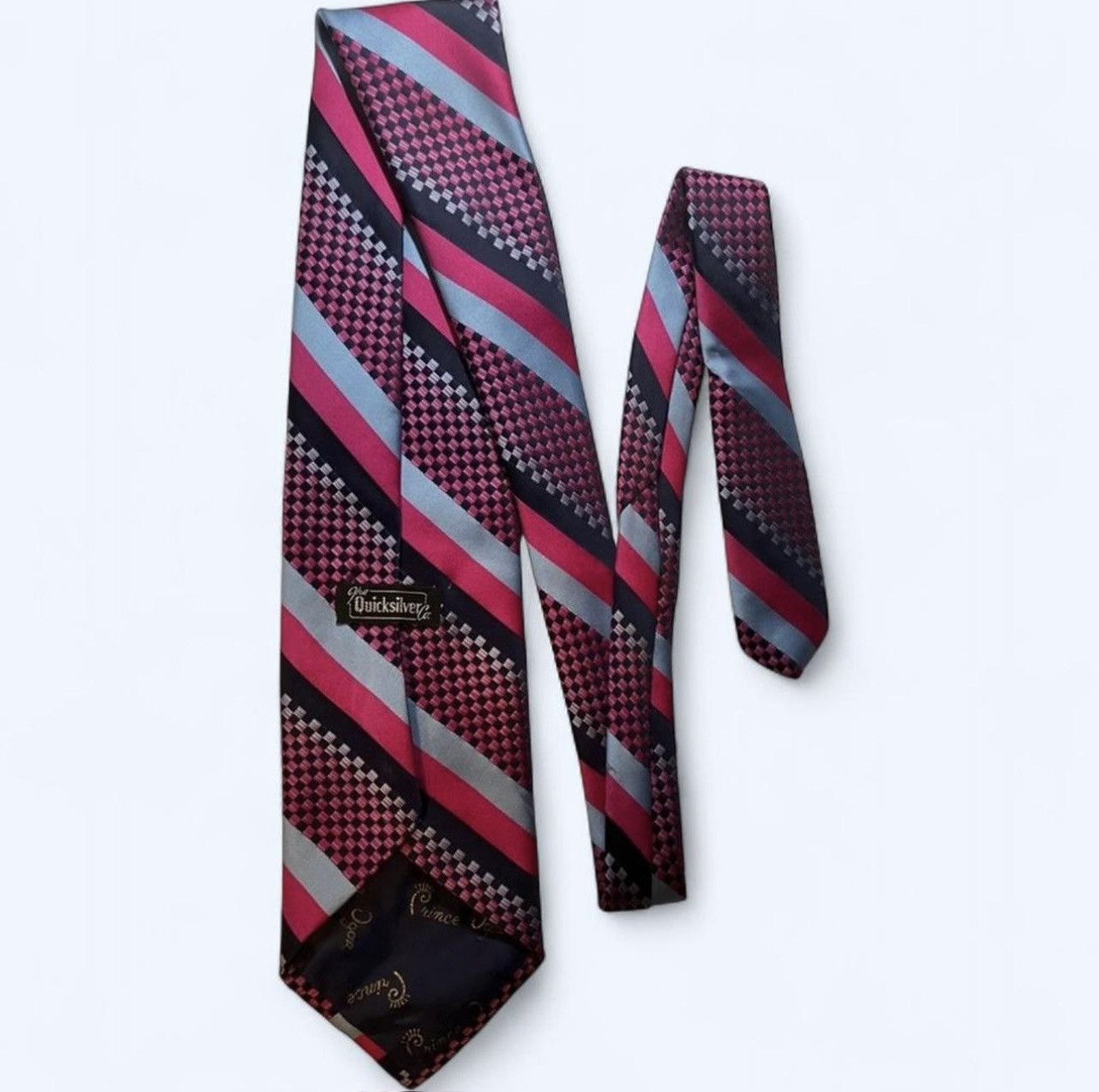 Quicksilver vtg the quicksilver company Ties Striped and Checker Size ONE SIZE - 3 Thumbnail