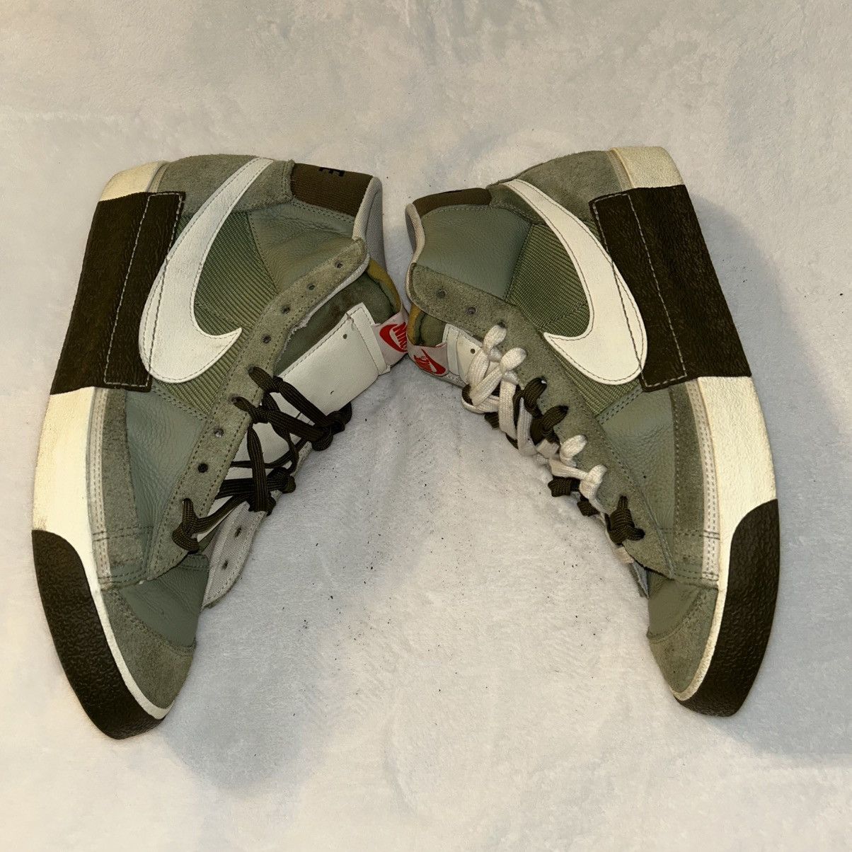 Nike Nike Blazer Mid ‘77 Pro Club Remastered olive green 13 Size US 13 / EU 46 - 4 Thumbnail