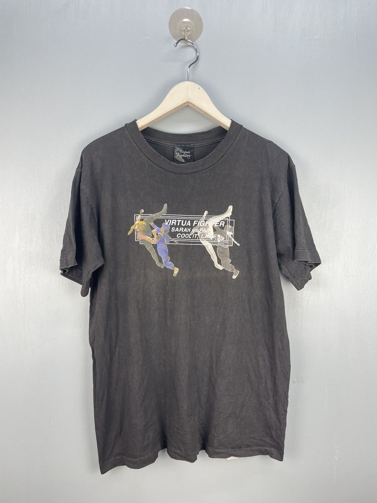 Vintage Vintage 90s SEGA games Virtual Fighter promo t shirt Size US L / EU 52-54 / 3 - 1 Thumbnail