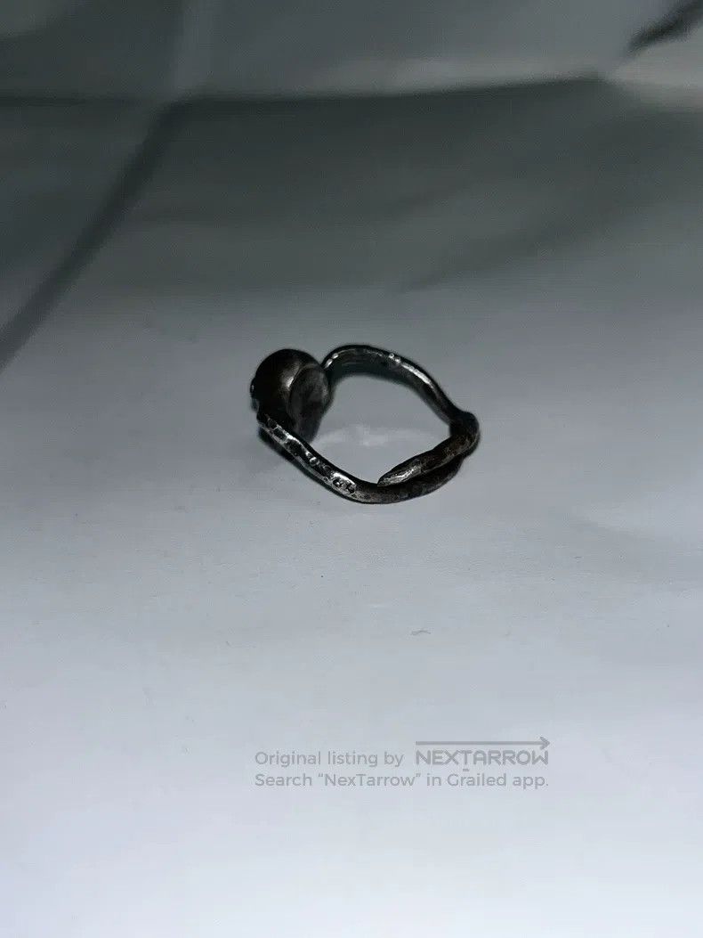 Share Spirit Homme share spirit Skull pink gemstone ring Size ONE SIZE - 2 Thumbnail