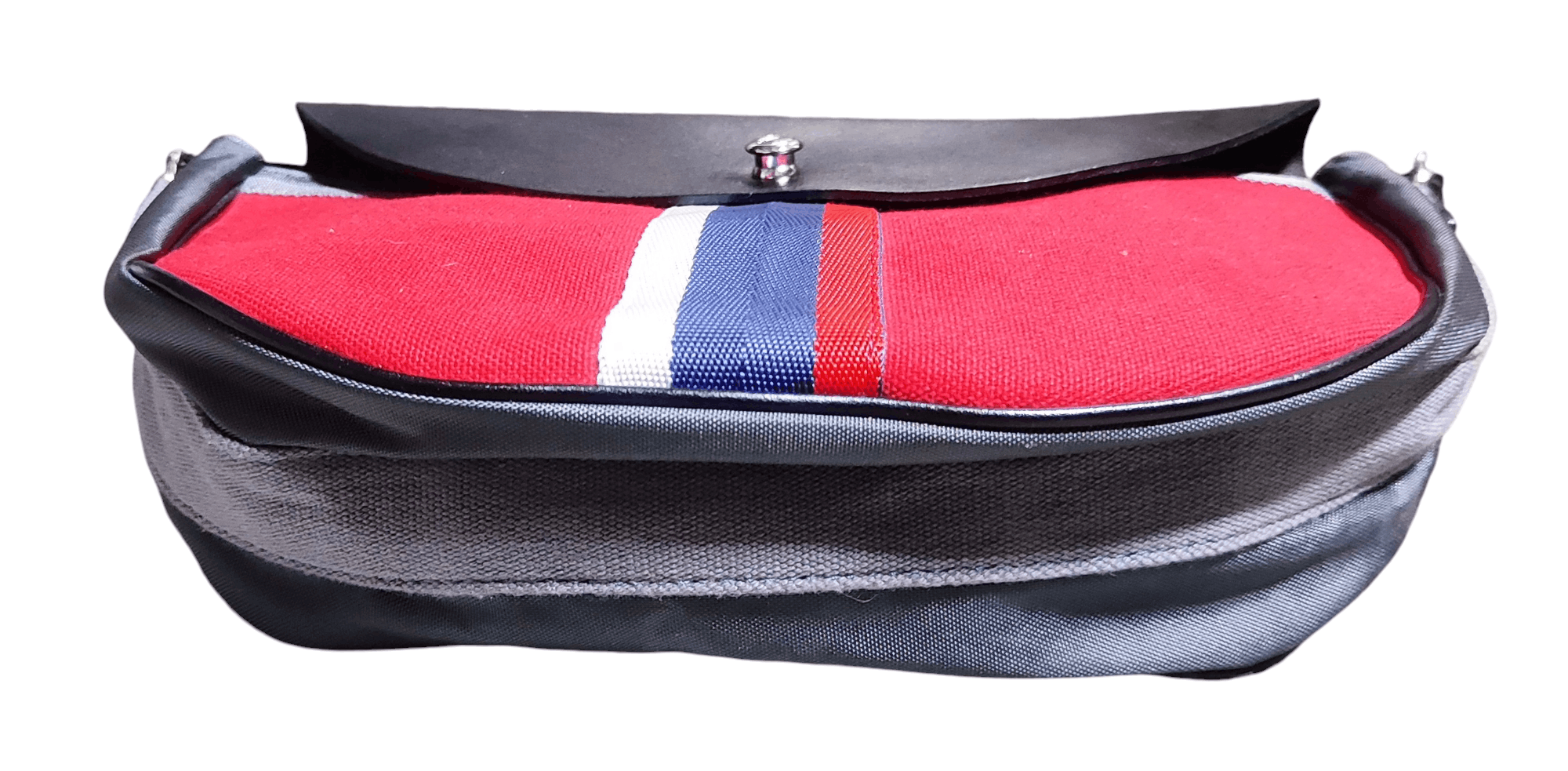 Japanese Brand BINCL+S / Japan Leather X Canvas Shoulder bag pouch Size ONE SIZE - 5 Thumbnail