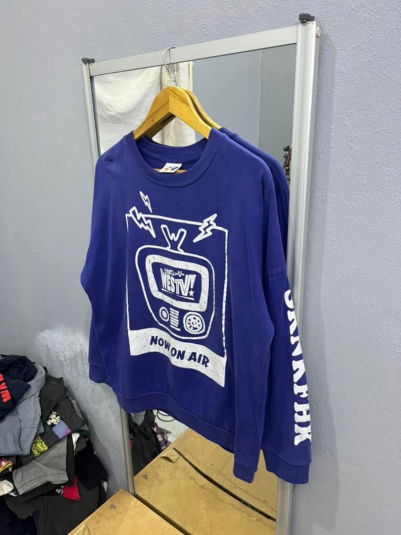 Japanese Brand Johnny’s WESTV “Now On Air” Crewneck Sweatshirt Size US M / EU 48-50 / 2 - 2 Thumbnail