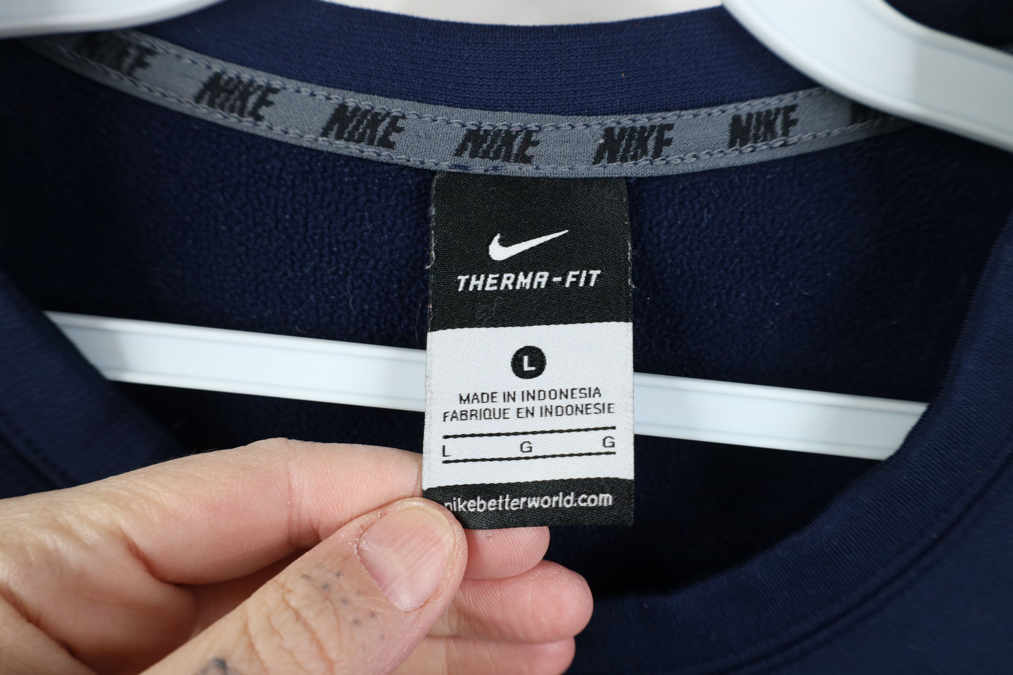 Nike Nike Therma Fit University of Pittsburgh Football Sweatshirt Size US L / EU 52-54 / 3 - 7 Thumbnail