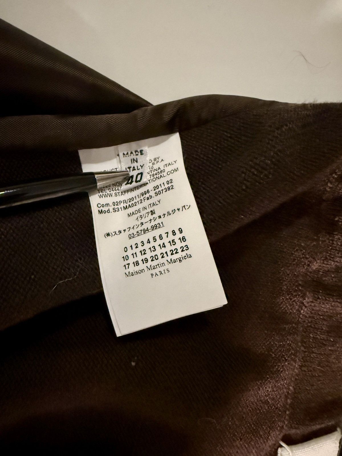Maison Margiela Maison Martin Margiela Leather Pencil Skirt Size 27" / US 4 / IT 40 - 6 Thumbnail