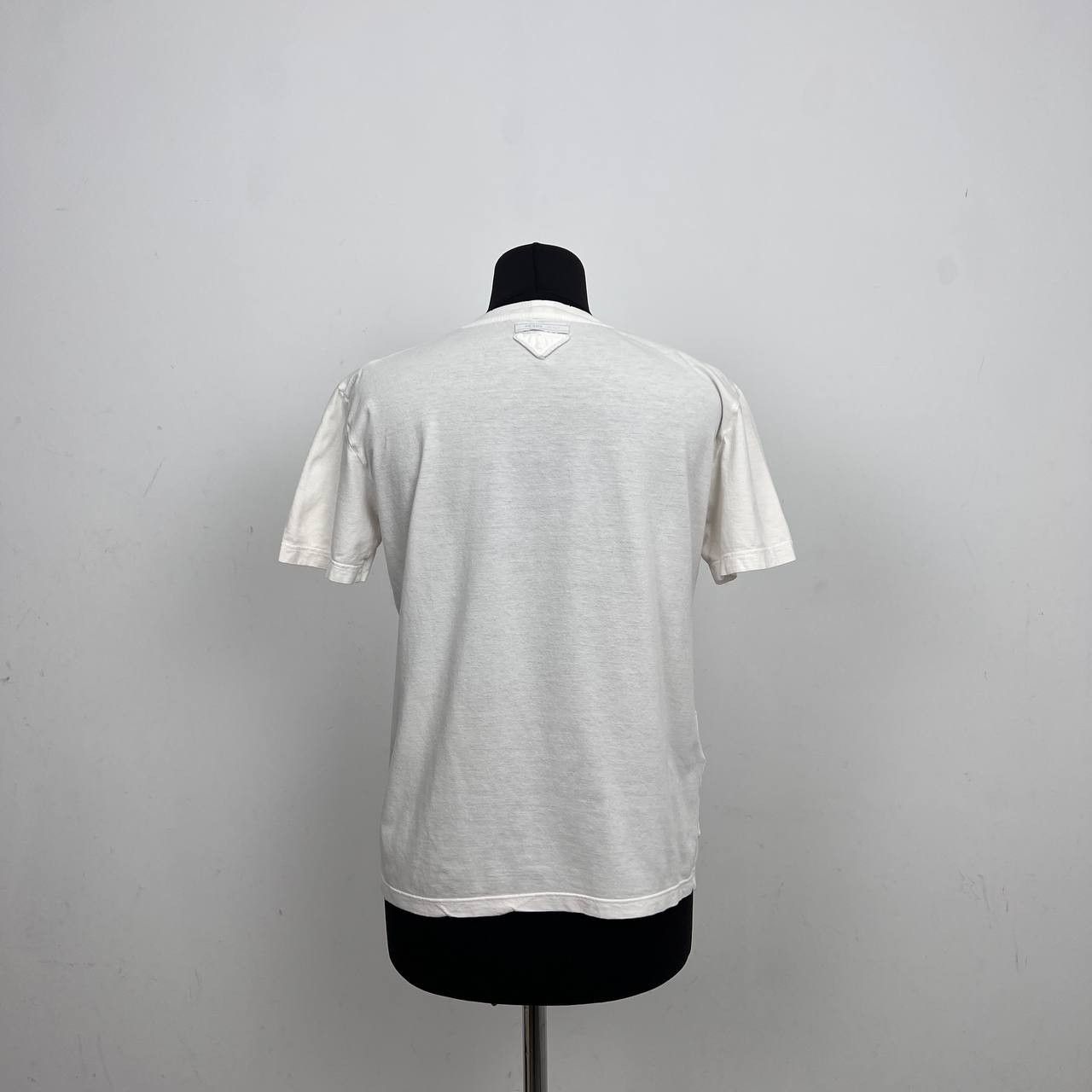 Prada PRADA Vintage Basic White T-Shirt Size L Size L / US 10 / IT 46 - 3 Thumbnail