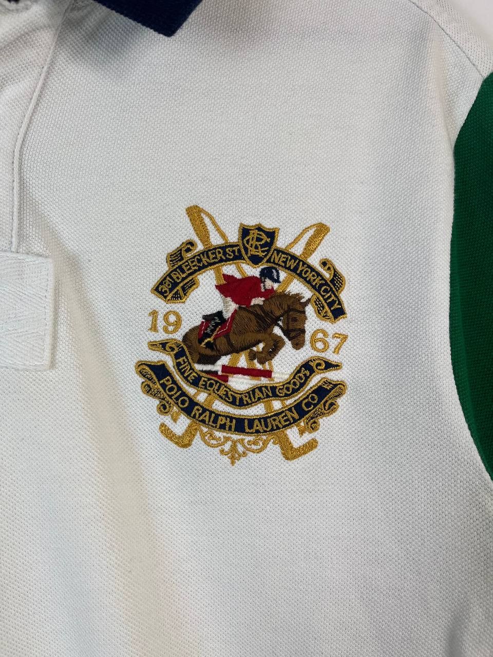 Polo Ralph Lauren RALPH LAUREN POLO SHIRT RUGBY STYLE WHITE Size M Size US M / EU 48-50 / 2 - 3 Thumbnail