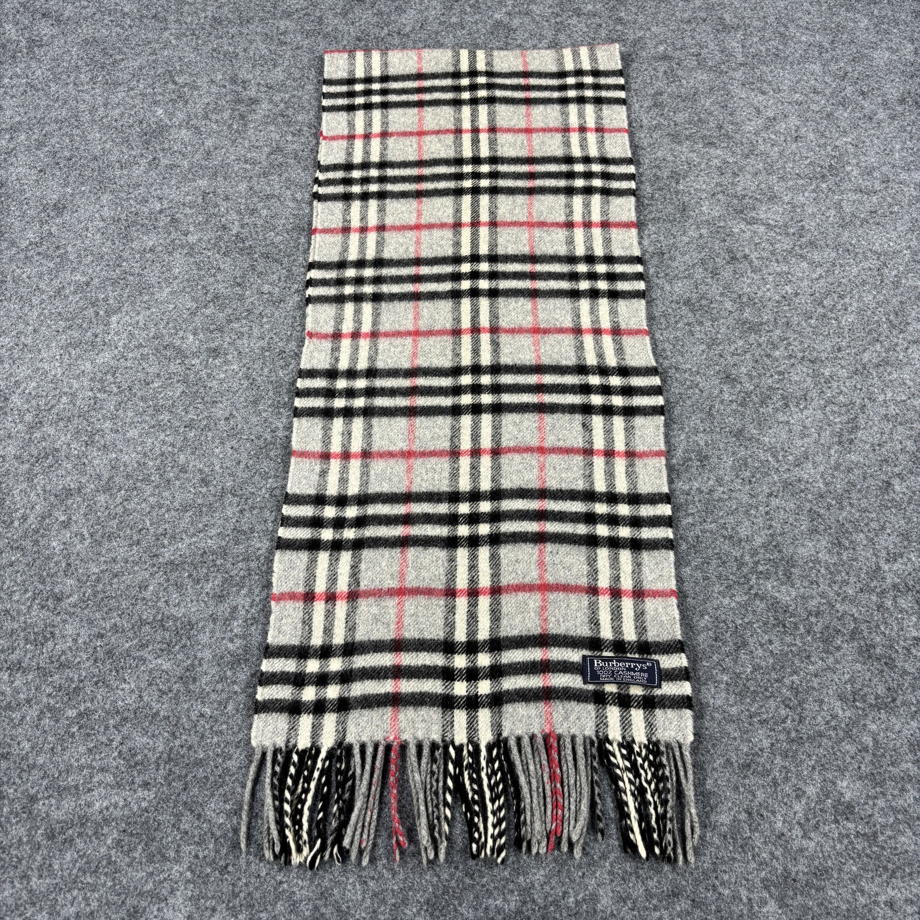 Burberry × Vintage GF10716 Burberry Scarf Neck Wear Muffler Nova Check Size ONE SIZE - 2 Thumbnail
