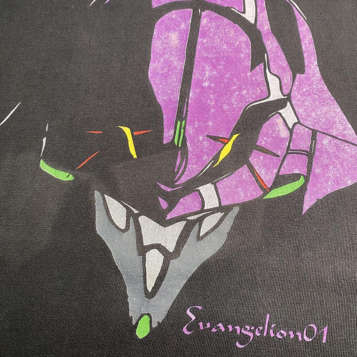 Anime 💎GRAIL💎 VINTAGE EVANGELION UNIT 01 CYBER GRAPHICS DISTRESSED Size US M / EU 48-50 / 2 - 9 Thumbnail