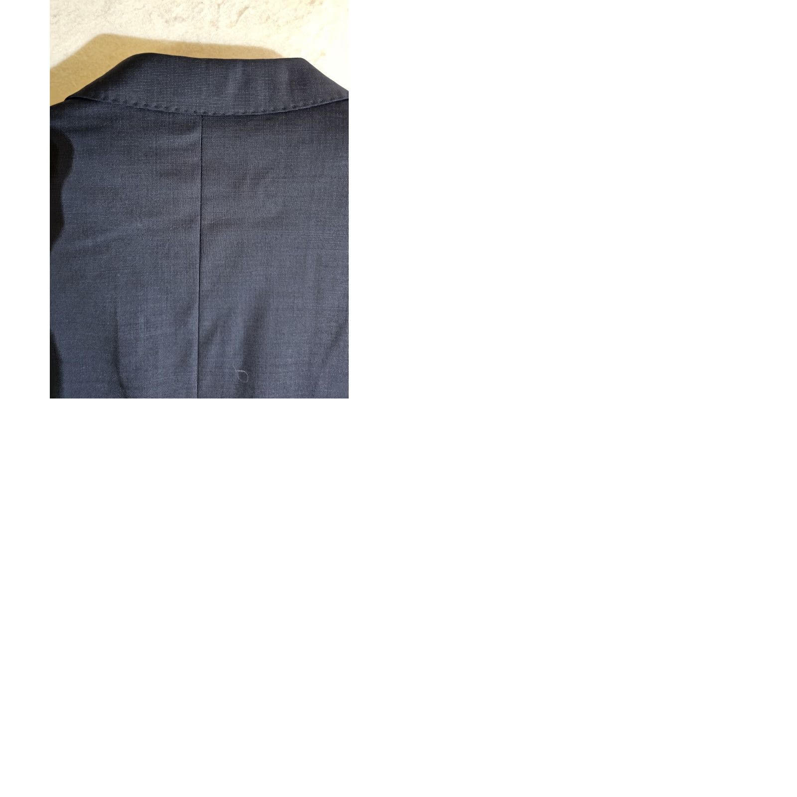 Cremieux Cremieux Blazer 38 Blue Wool Loro Piana Super 130s Double-Vented Notch Lapel Two-Button Regular Jacket/Coat Men Size 38R - 9 Thumbnail