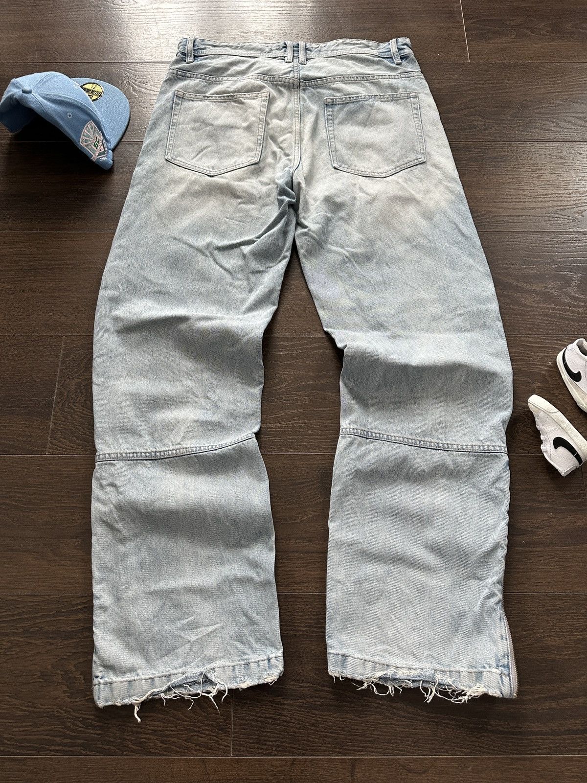 Other Custom Flared Jeans Size US 34 / EU 50 - 2 Thumbnail
