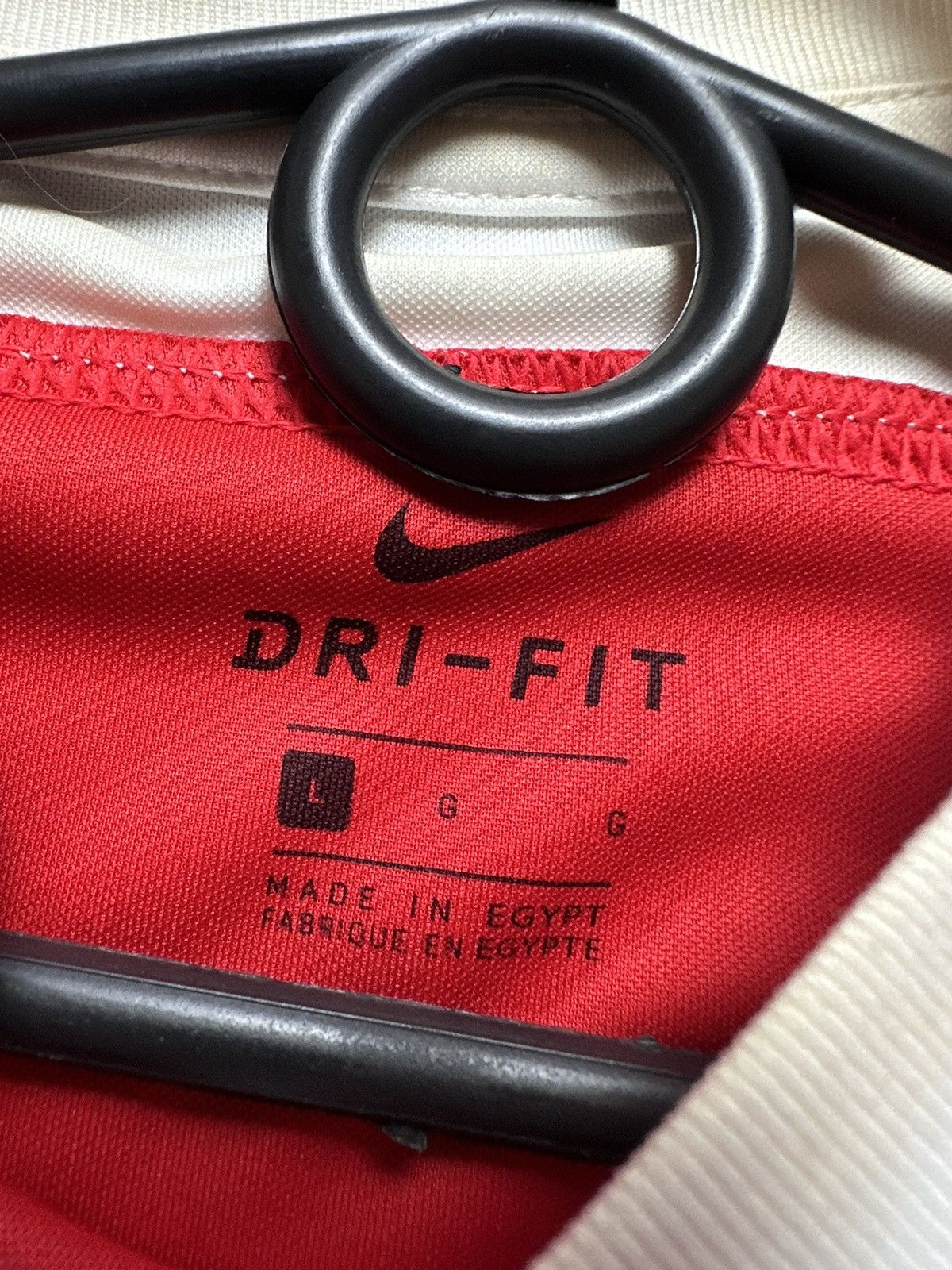 Nike × Vintage Vintage Nike Gibraltar soccer jersey red size L Size US L / EU 52-54 / 3 - 4 Thumbnail