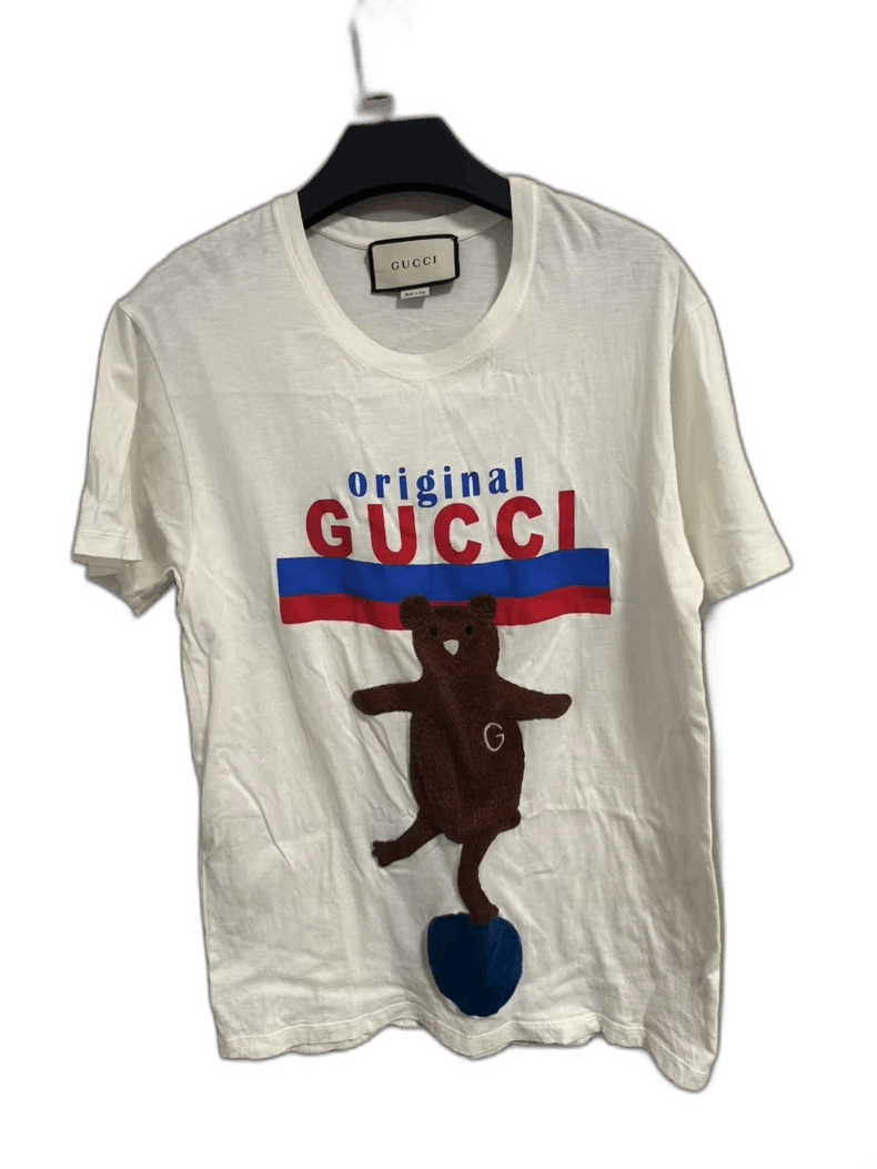 Gucci Gucci Bear Graphic Short Sleeve Tee Size US XS / EU 42 / 0 - 1 Thumbnail