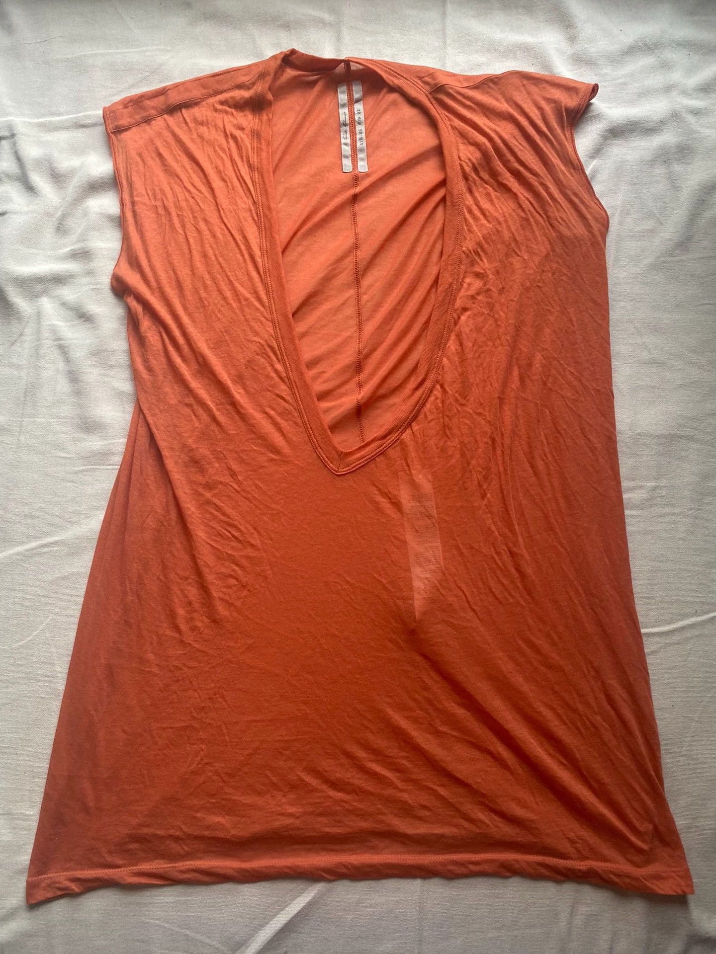 Rick Owens Rick Owens Men's asymmetric tank vest Size US M / EU 48-50 / 2 - 1 Thumbnail