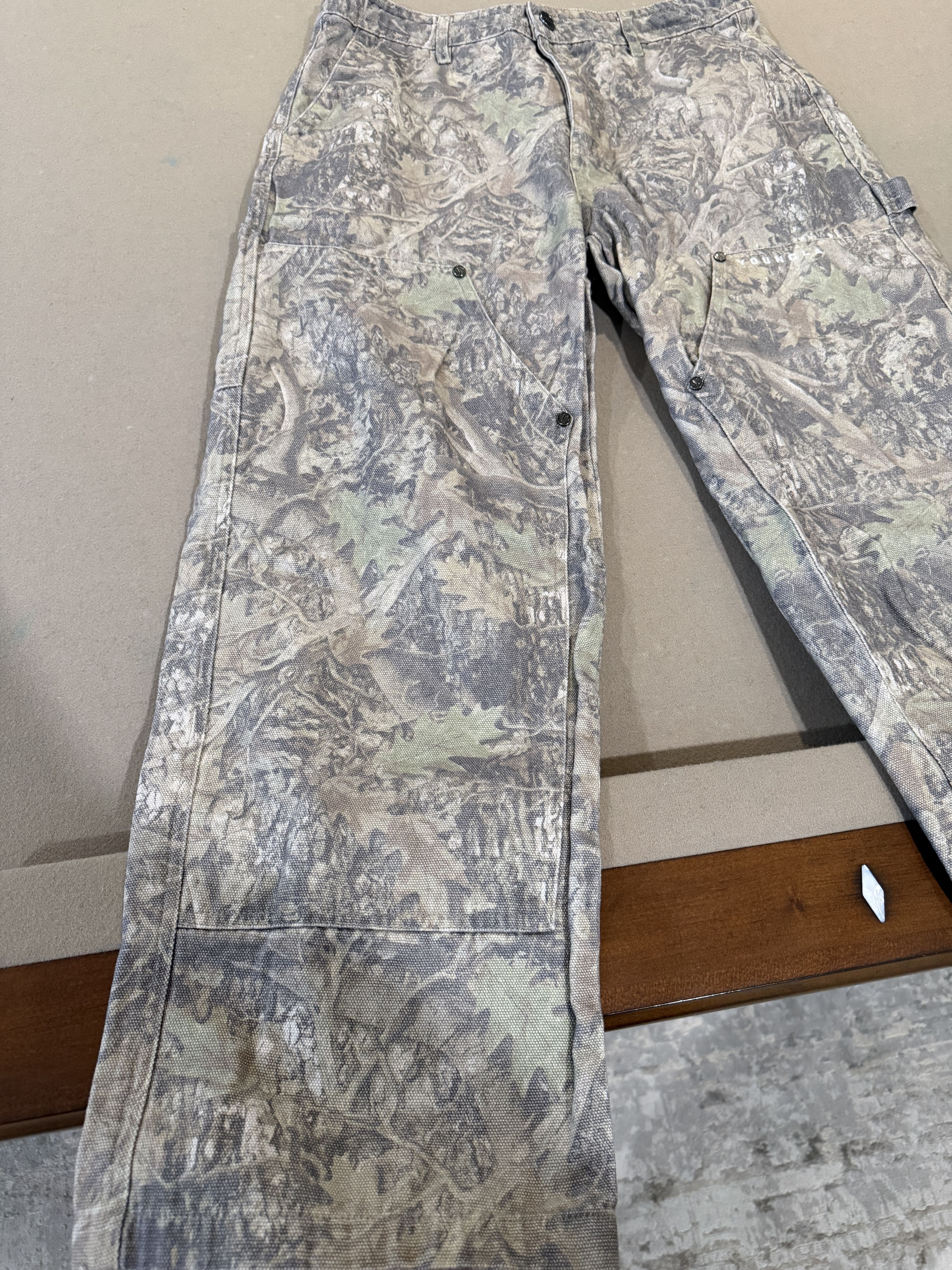 YoungLA YoungLA Camo Carpenter Jeans Size US 32 / EU 48 - 2 Thumbnail