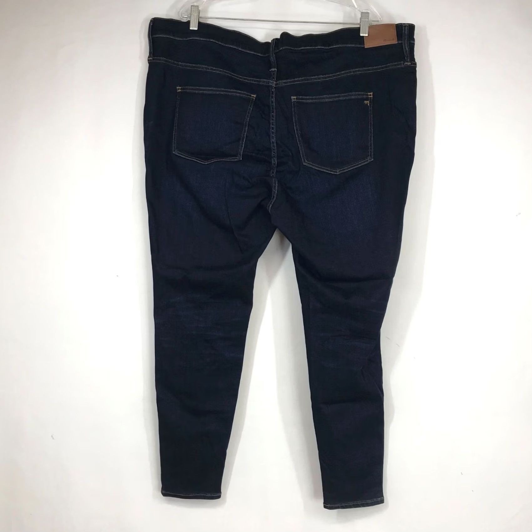 Madewell MADEWELL Womens 37 Blue Denim 9" High Rise Skinny Jeans Size 25" / US 0 / IT 36 - 4 Thumbnail