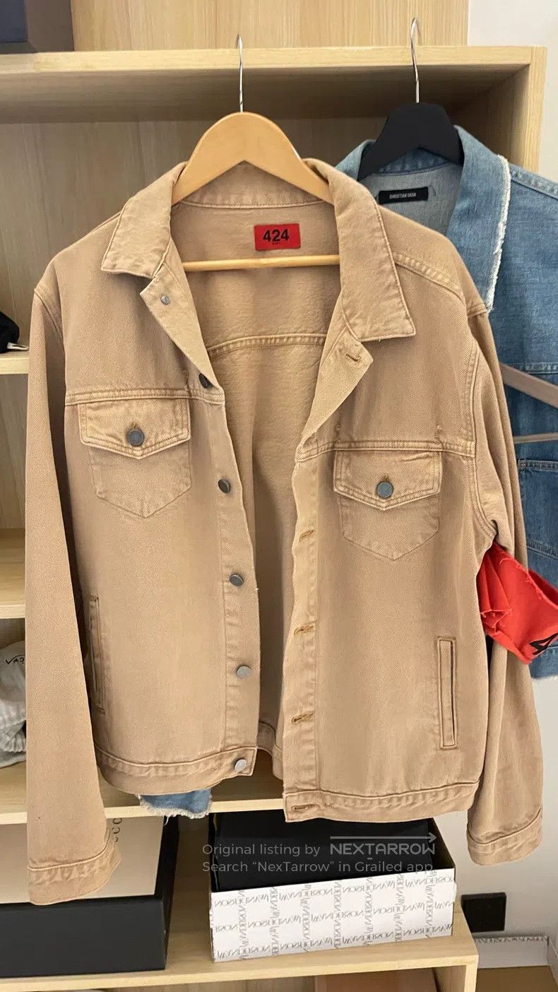 424 424 Denim Jacket Size US L / EU 52-54 / 3 - 1 Thumbnail