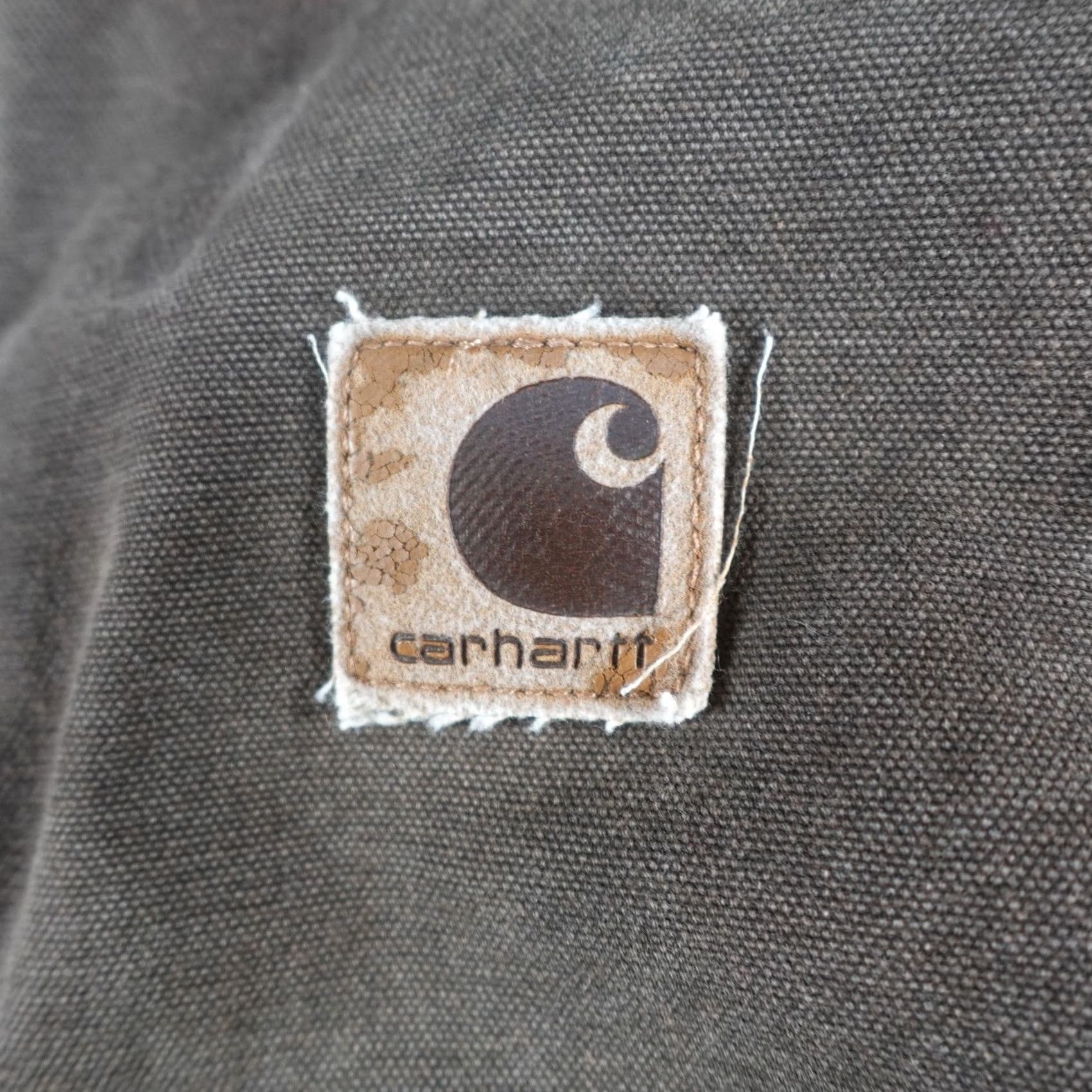 Carhartt VINTAGE Carhartt Jacket Mens 2XL Brown Canvas Bomber J22CHT Made USA Popular Outdoors Casual Workwear Hoodie? Size US XXL / EU 58 / 5 - 4 Thumbnail