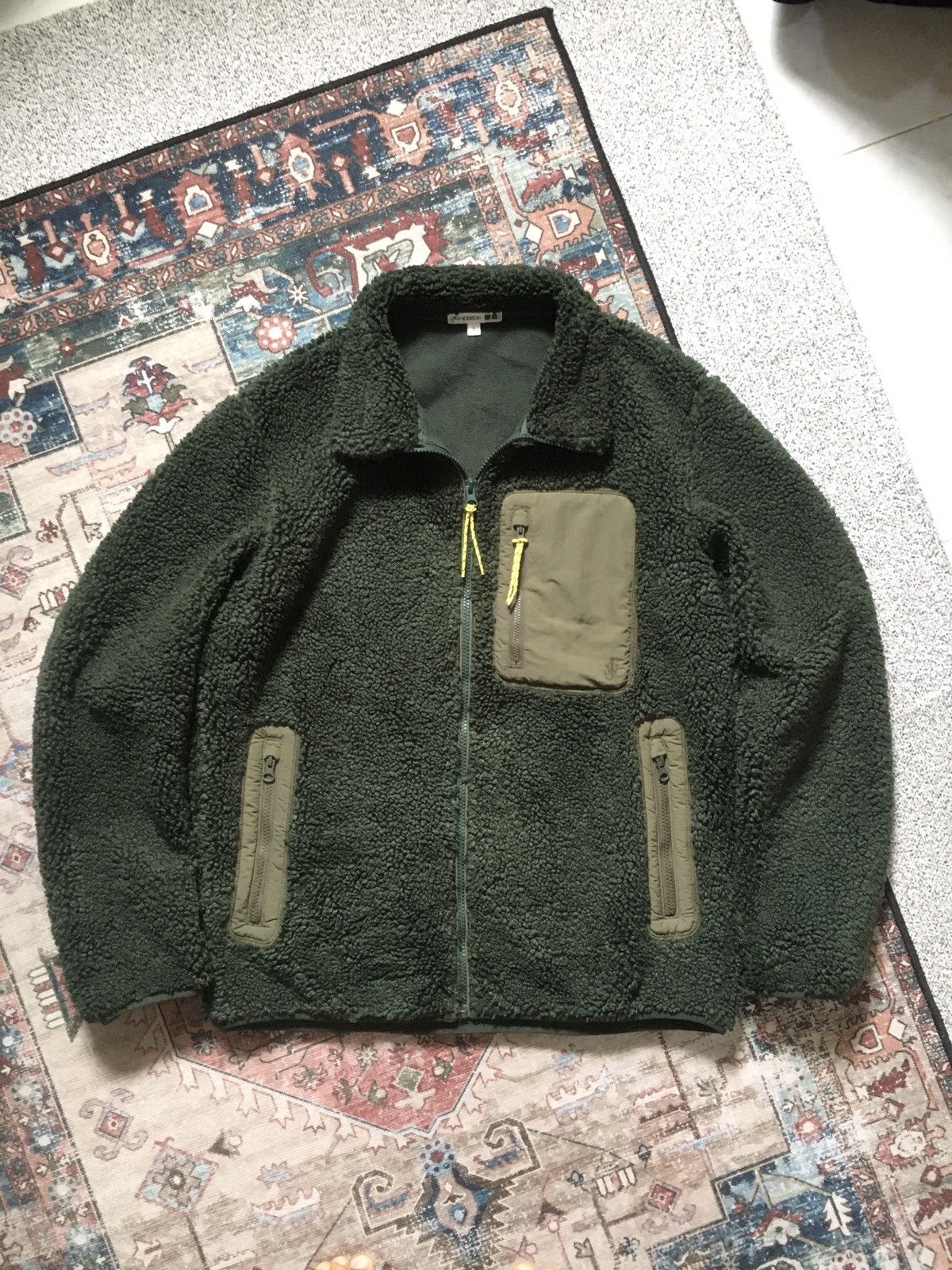 JW Anderson × Japanese Brand × Uniqlo JW Anderson x Uniqlo Fleece Jacket Size US L / EU 52-54 / 3 - 4 Thumbnail