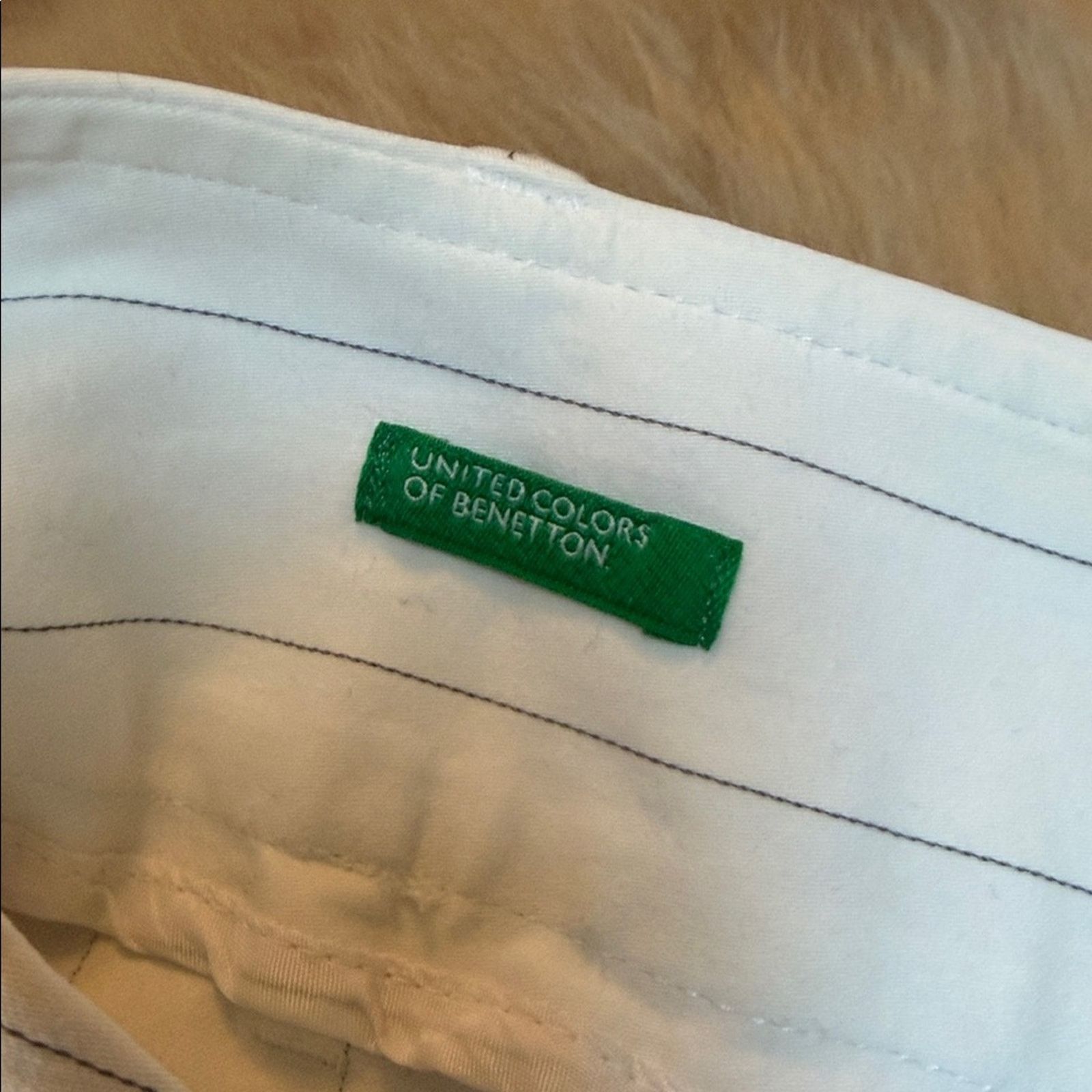 United Colors Of Benetton United Colors Of Benetton Pinstripe Trousers Size 26" / US 2 / IT 38 - 5 Thumbnail