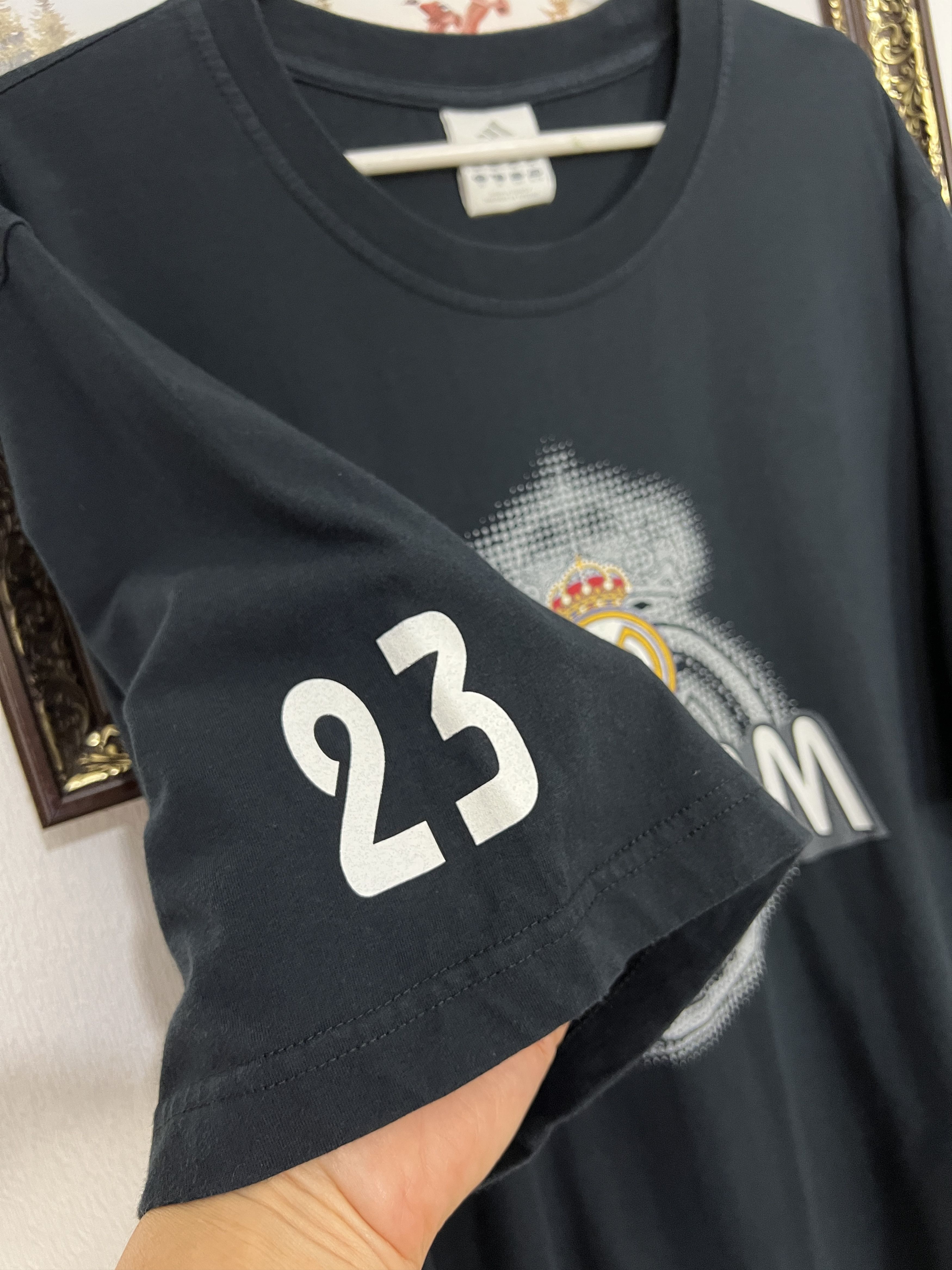 Adidas Real Madrid Beckham Football Train Shirt Soccer Jersey Size US XL / EU 56 / 4 - 5 Thumbnail