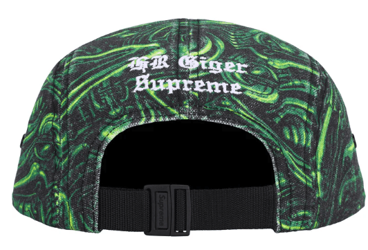 Supreme Supreme H.R. Giger Camp Cap Green | Grailed