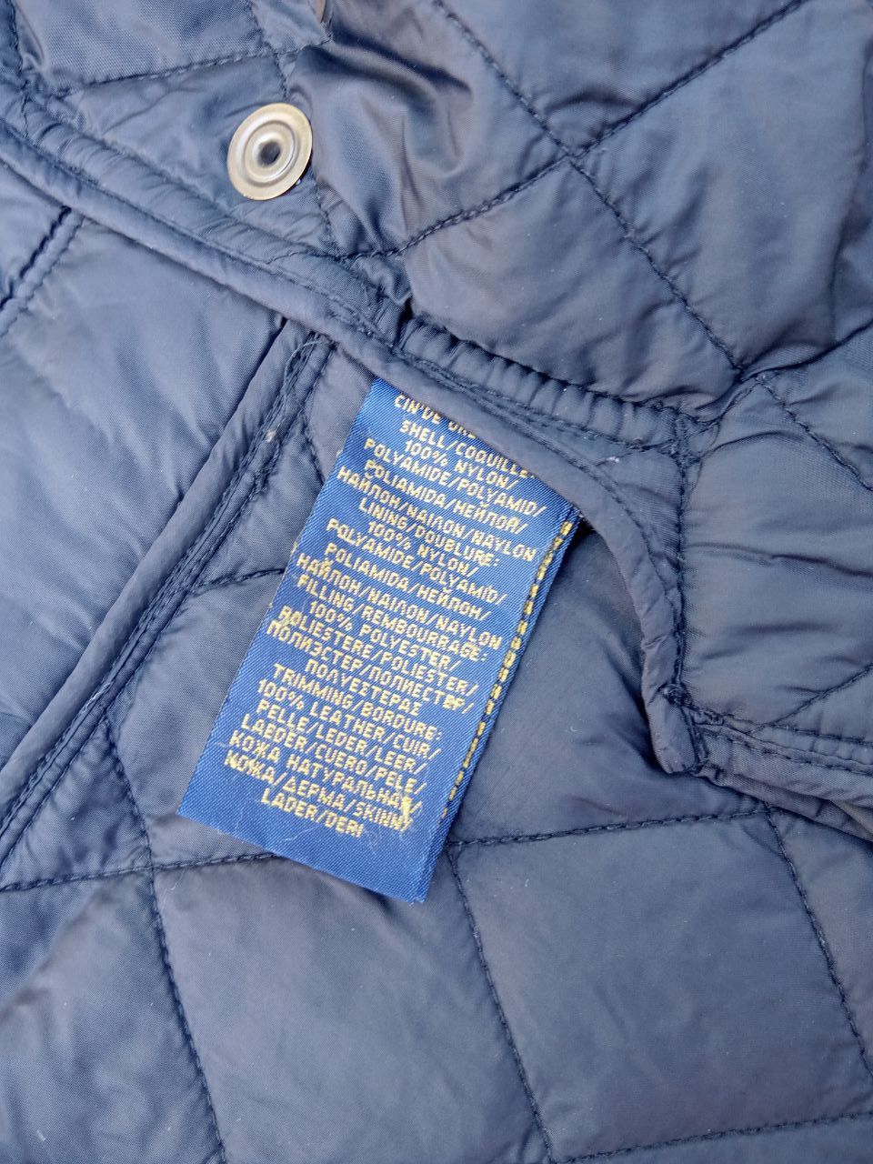 Polo Ralph Lauren Polo Ralph Lauren Women Quilted Jacket (Talon Zipper) Size L / US 10 / IT 46 - 13 Thumbnail