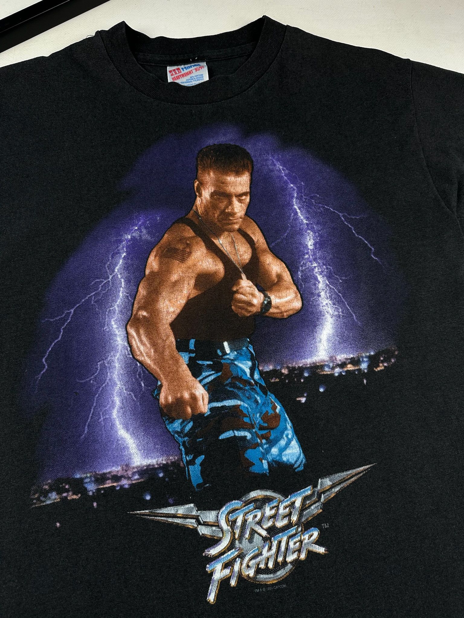 Japanese Brand Vintage 90s Streetfighter Tee mortal kombat Tekken game Size US S / EU 44-46 / 1 - 2 Thumbnail