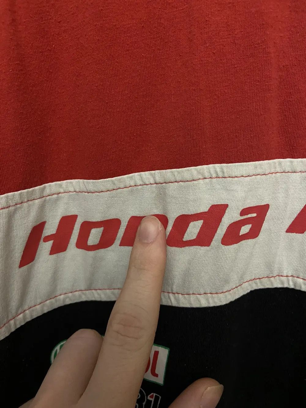 Vintage VINTAGE HONDA RACING TEE T SHIRT Y2K MOTO BIKERS JAPANESE Size US XL / EU 56 / 4 - 11 Thumbnail