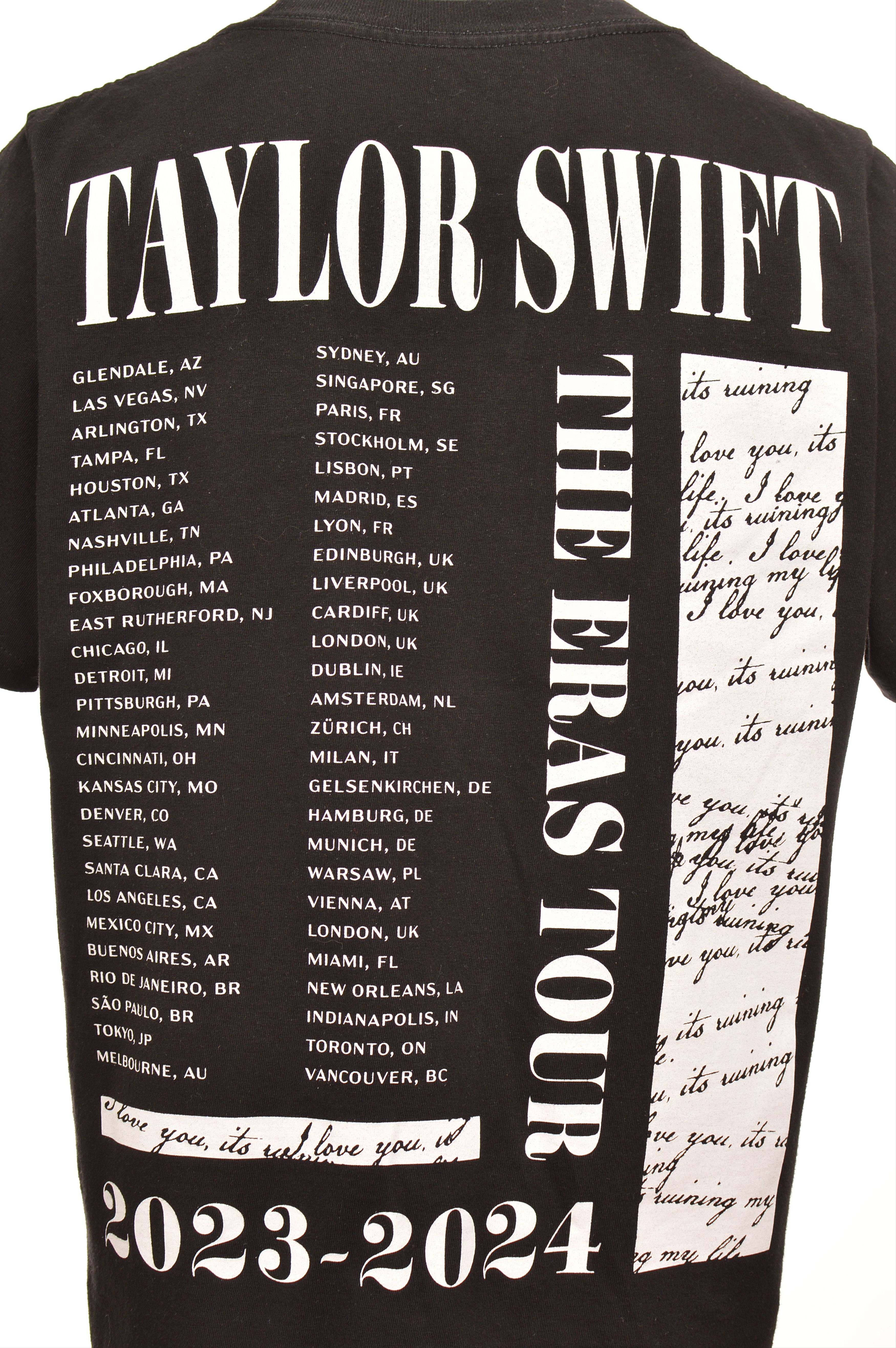 Vintage DDP Taylor Swift Eras Tour 2023/2024 T-Shirt Size US S / EU 44-46 / 1 - 5 Thumbnail