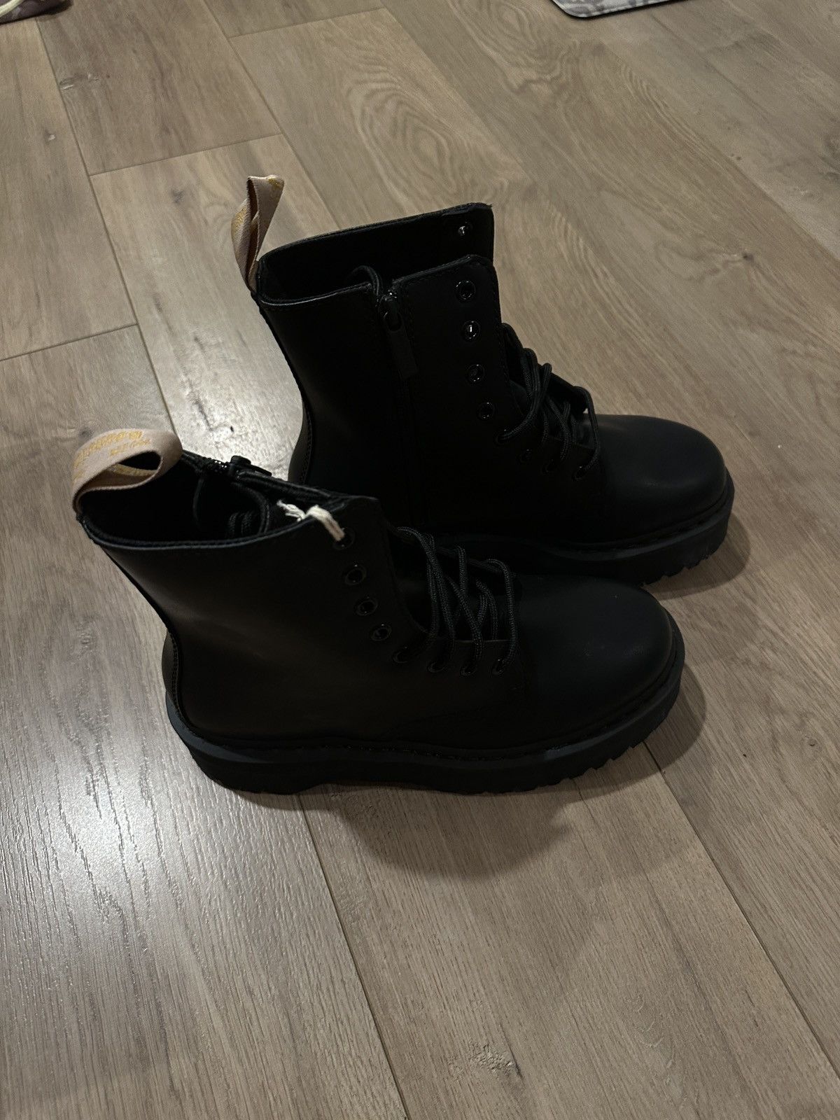 Dr. Martens VEGAN JADON II BOOT MONO PLATFORMS LEATHER COMBAT BOOTS Size US 9 / IT 39 - 10 Thumbnail