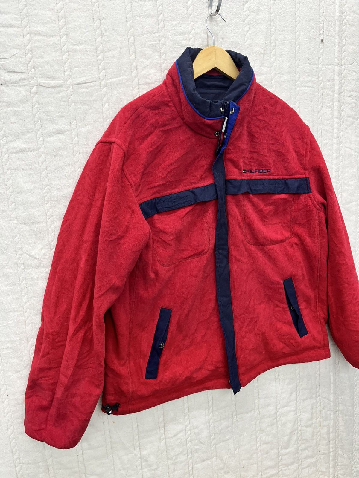 Tommy Hilfiger TOMMY HILFIGER WINTERPROOF REVERSIBLE HOODIE JACKET Size US L / EU 52-54 / 3 - 4 Thumbnail